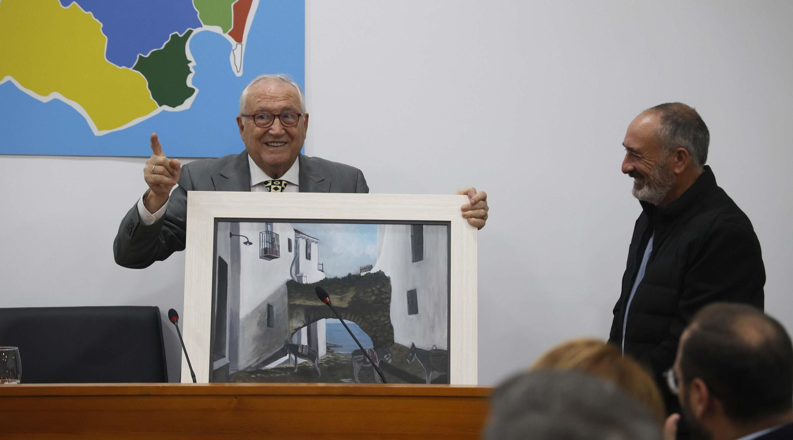 Las fotos del homenaje a Antonio Torremocha en la Mancomunidad