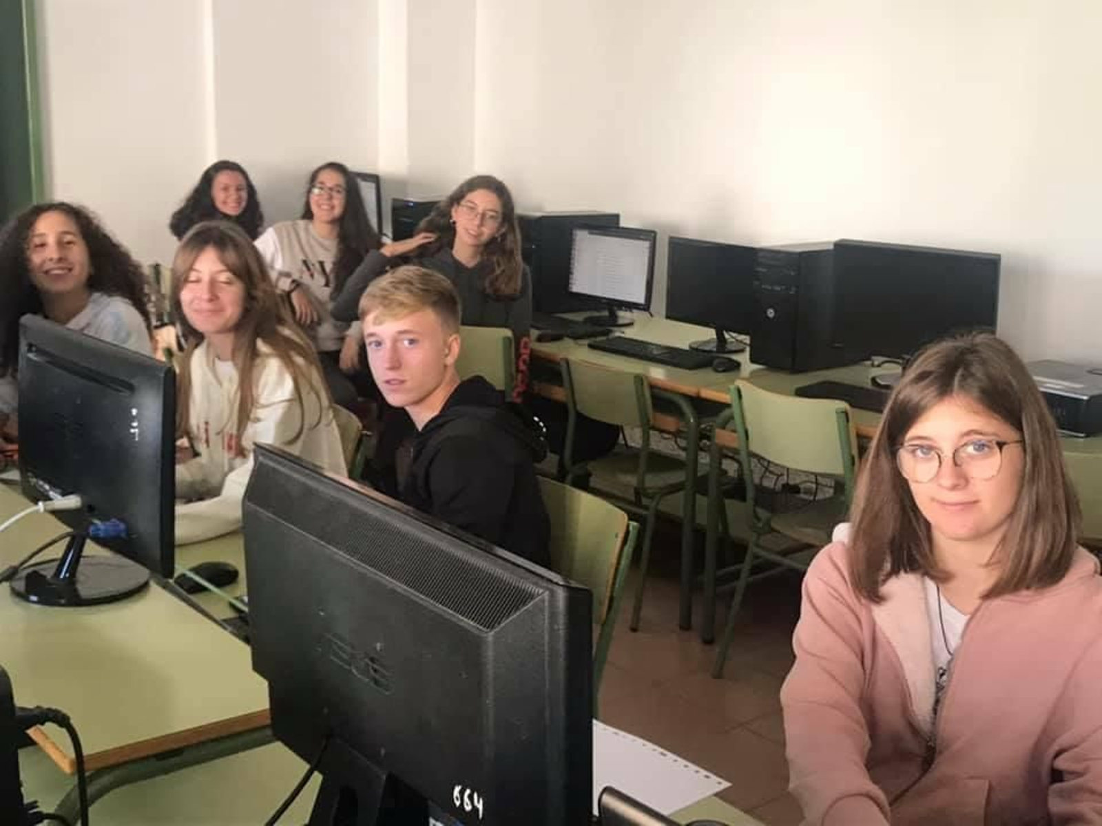 Alumnos participantes en el proyecto.