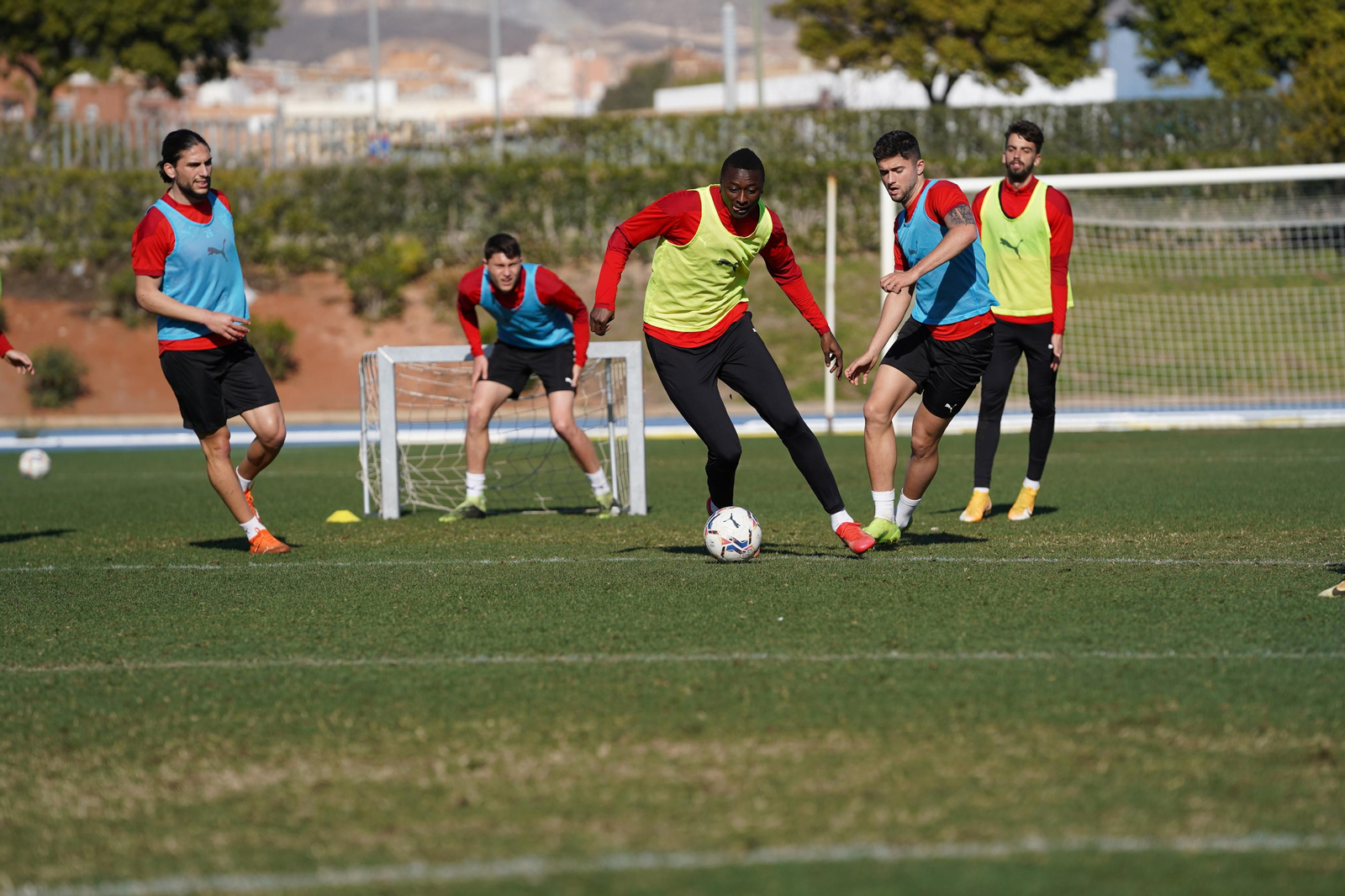 Entrenamiento del Almería, jueves 21