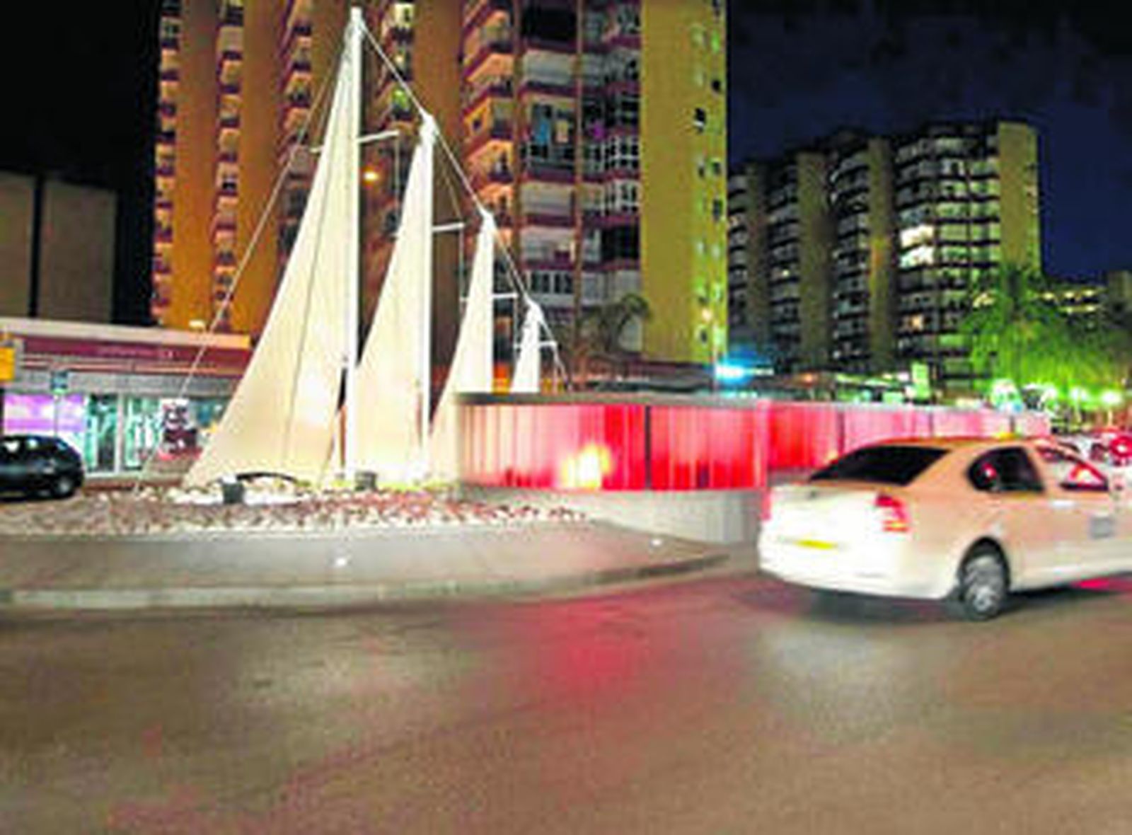 Nueva imagen de la glorieta de la Plaza Solymar.