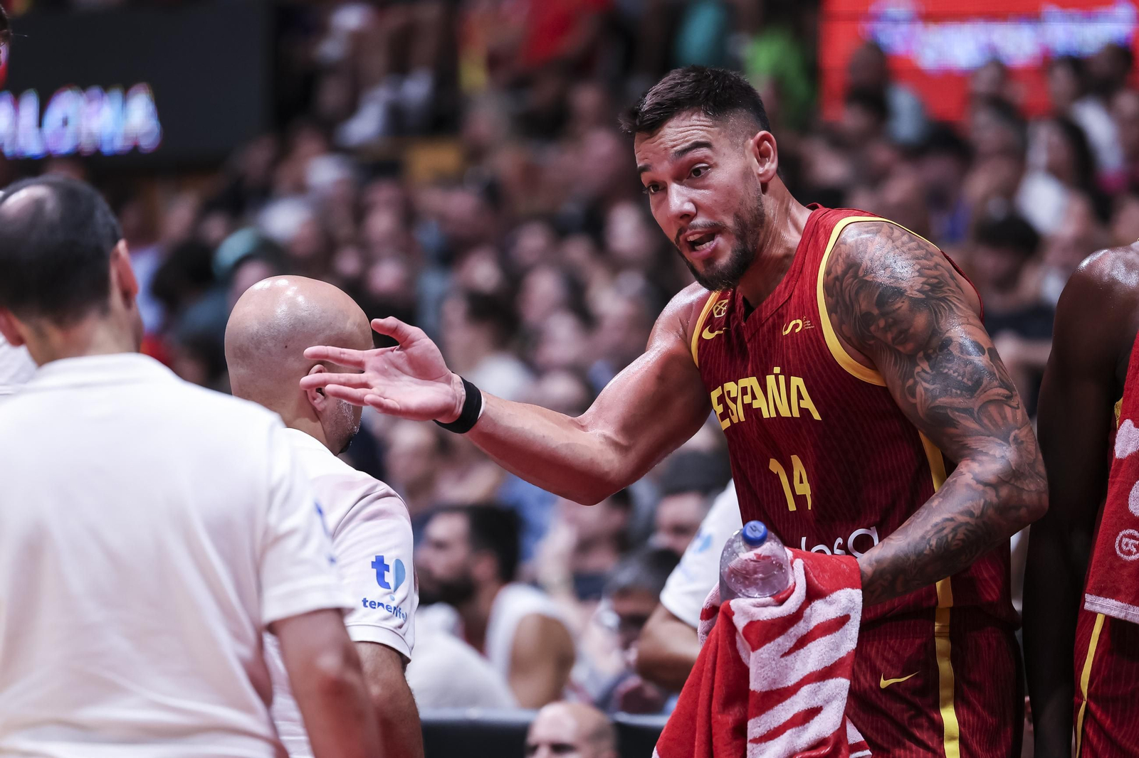 Las fotos del España - Francia de baloncesto
