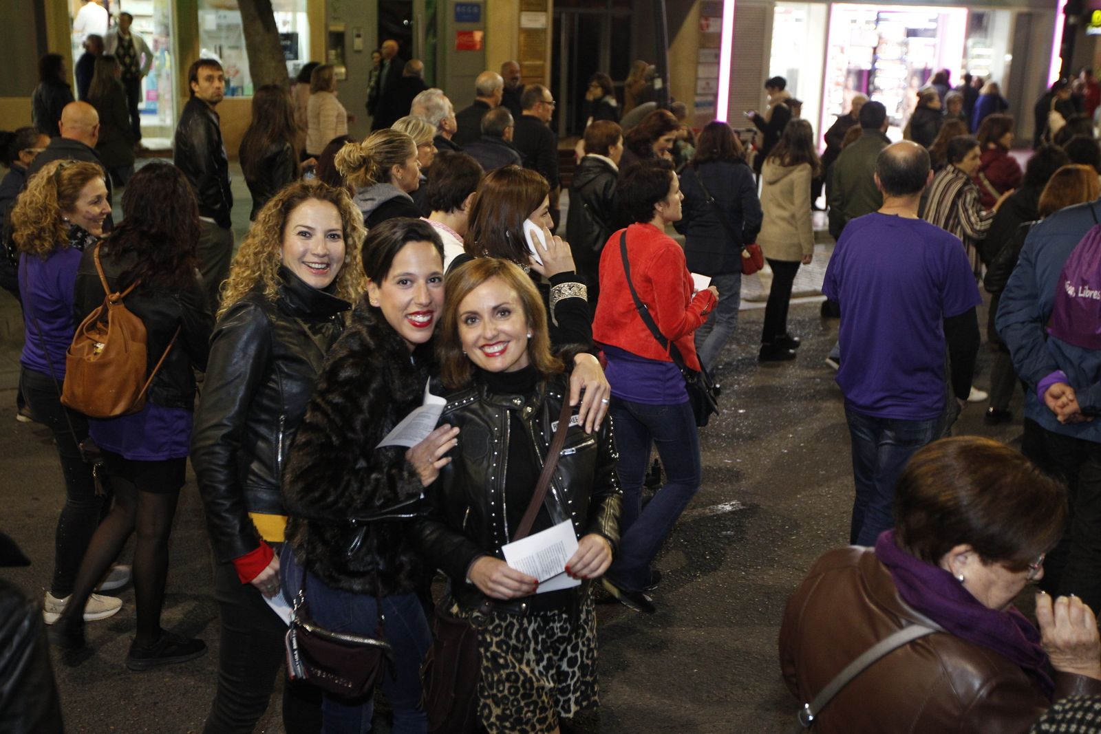 Fotogalería manifestación Día Internacional de la Mujer en Almería