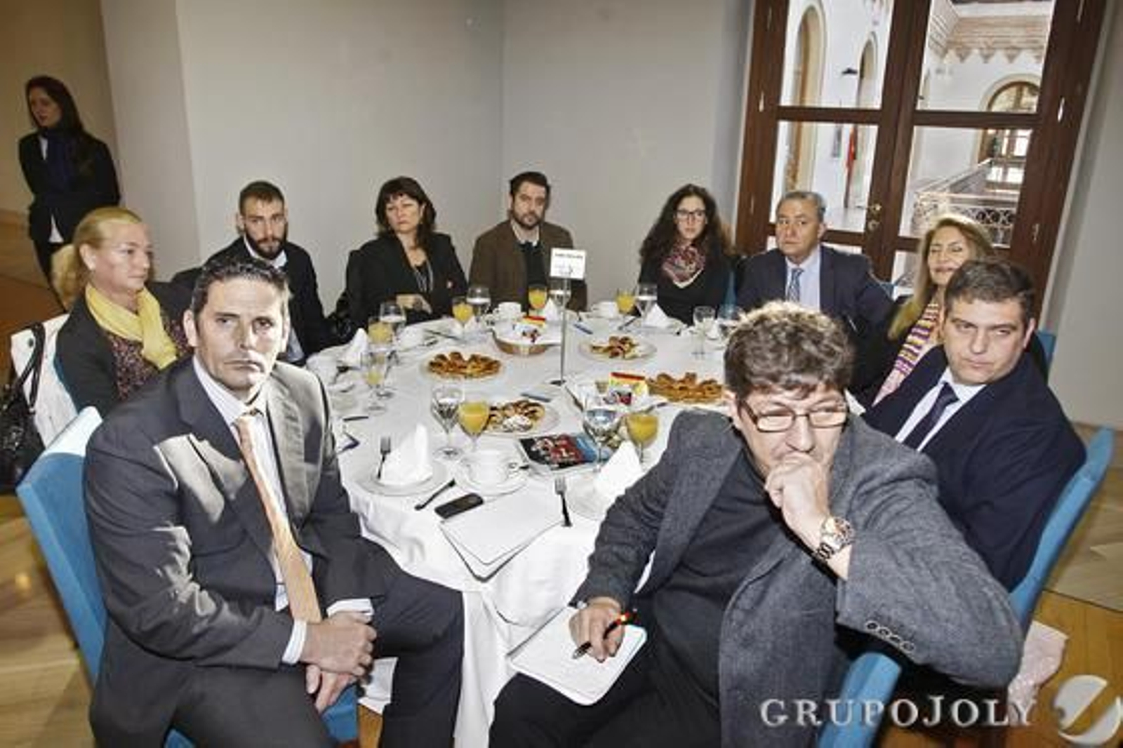 Melchor Mateo, Concha Ribelles, Francisco Pascual, Aurelia Morales, Fran González, Ana Alex, Francisco Soto, Josefa Díaz Delgado, José Manuel Romero y Pedro Ingelmo.

Foto: Joaquin Pino