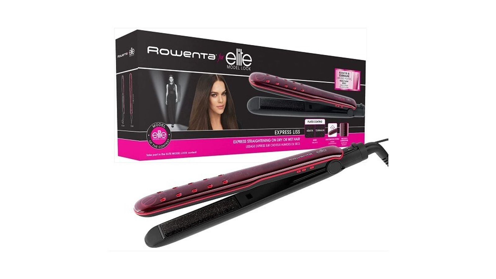 Plancha de pelo Rowenta Express Liss Elite