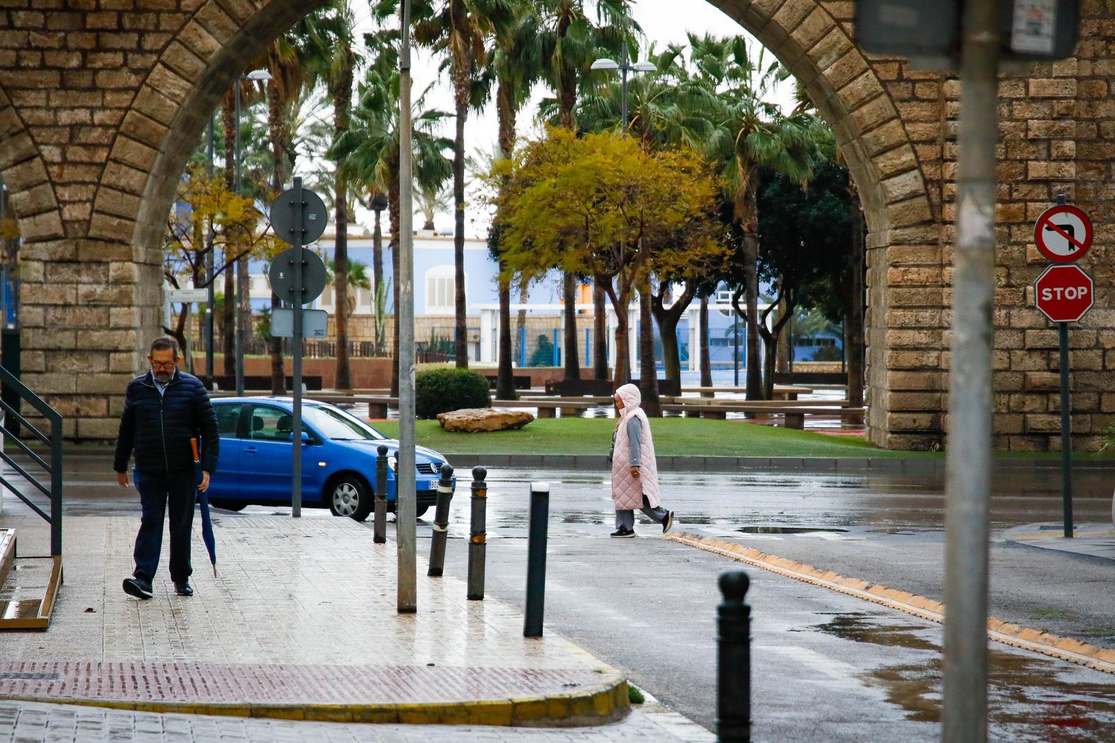 Las mejores imágenes de la lluvia en Almería