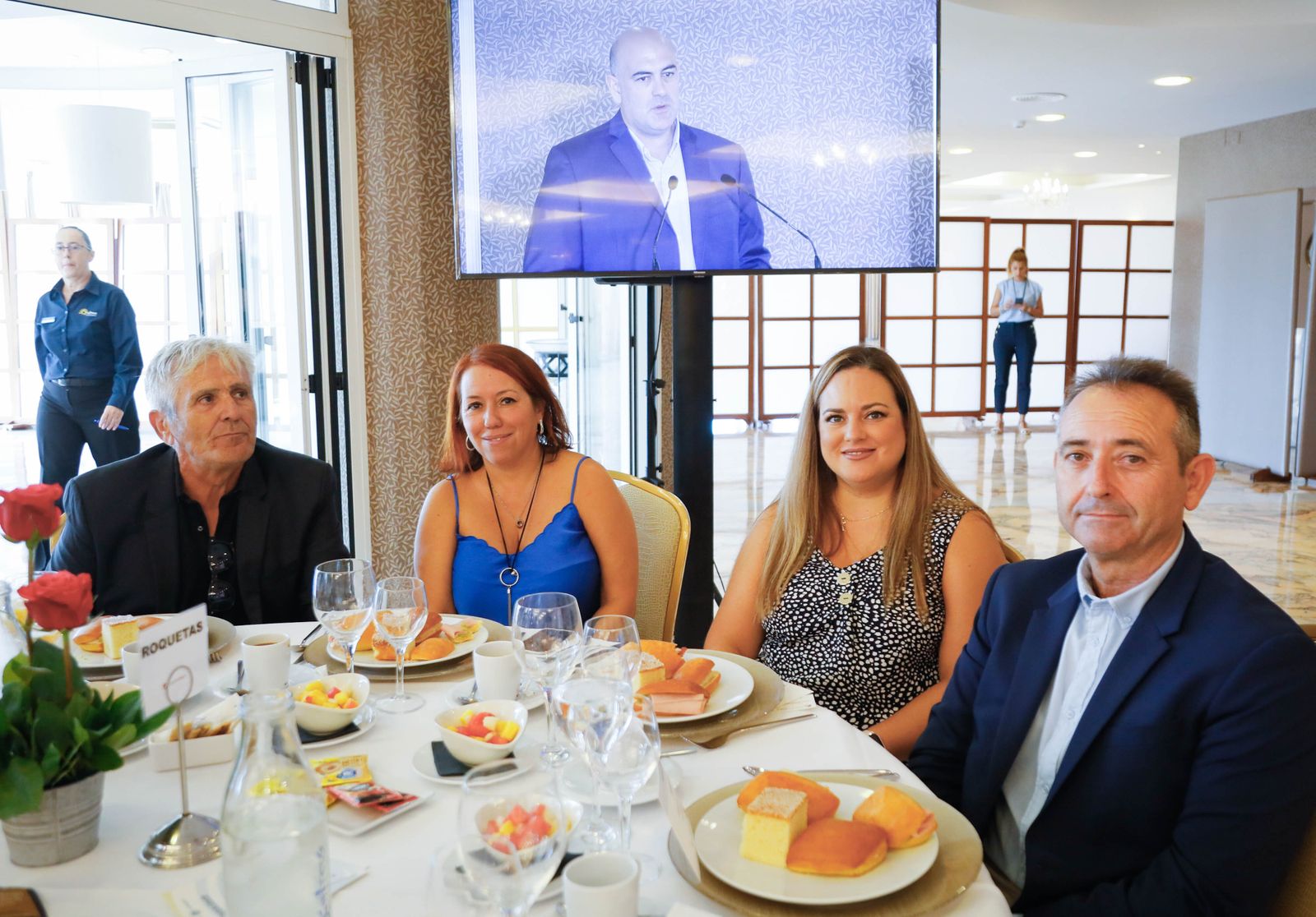 Imágenes del desayuno coloquio de Diario de Almería, con Jesús Barranco, CEO de La Unión