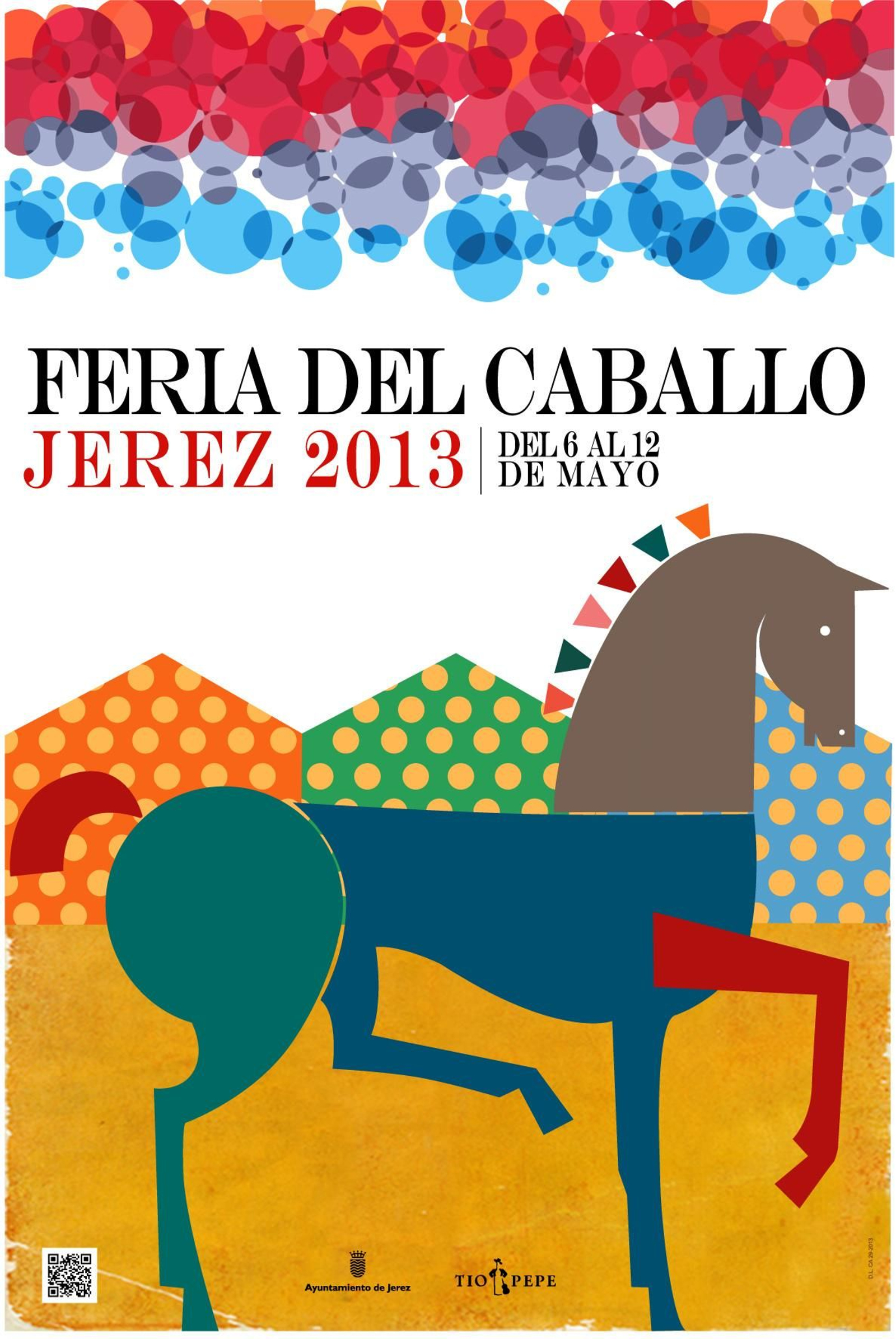 Cartel de la Feria del Caballo de 2013 Autora:Miriam Martín-Barbadillo Los carteles de la Feria del Caballo desde 2010