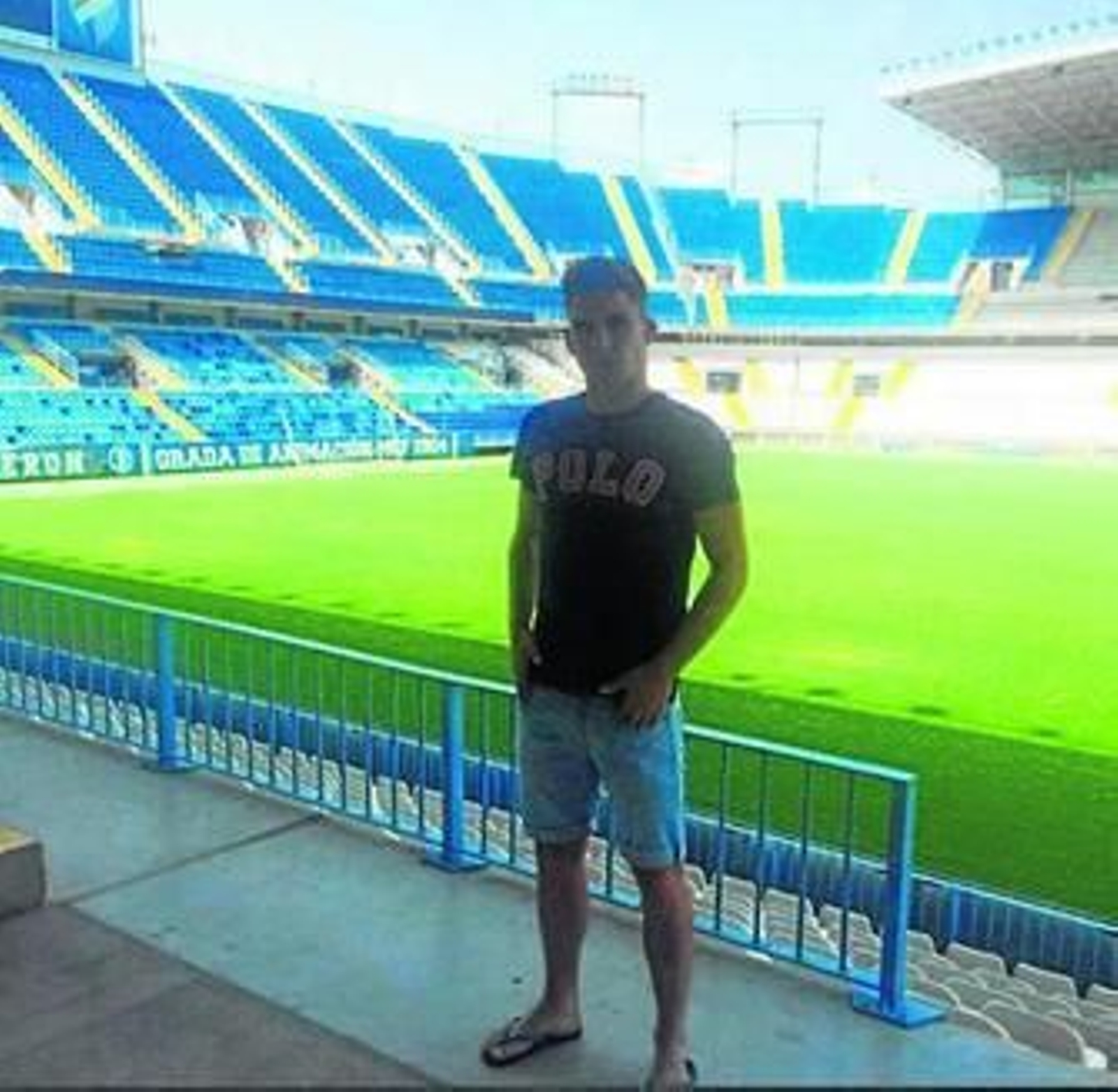 José Bonilla, el lunes en La Rosaleda.