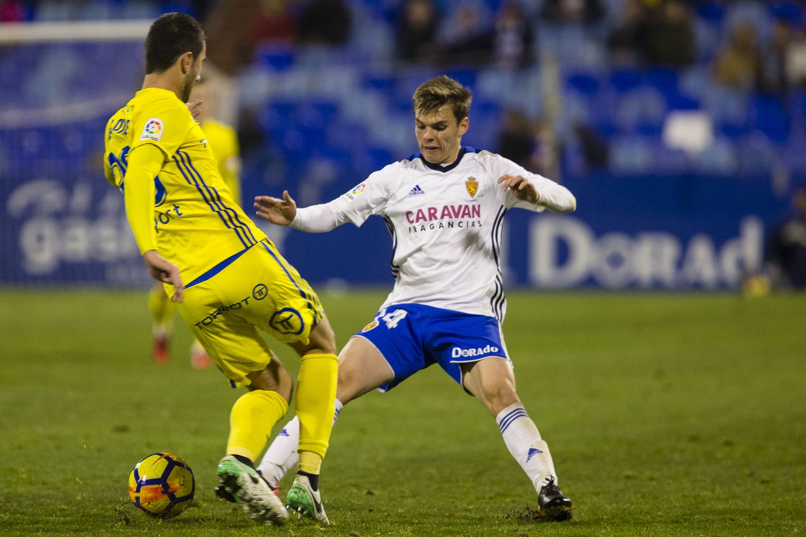 Las imágenes del Zaragoza-Cádiz