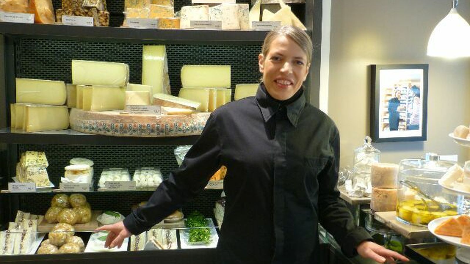 Claire Griffon, en su establecimiento.