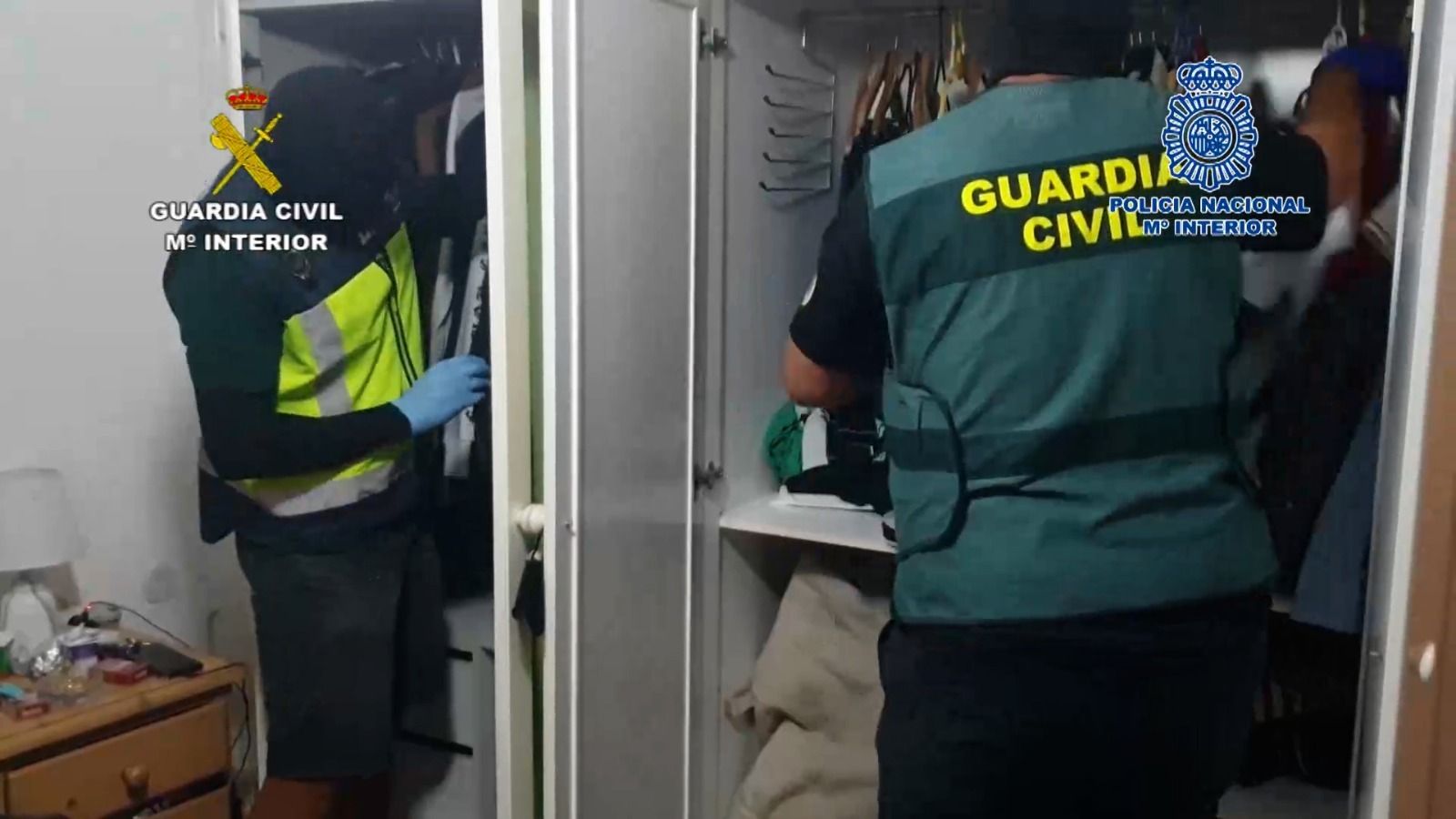 Fotos de la operación antidroga contra una red del Messi del Hachís