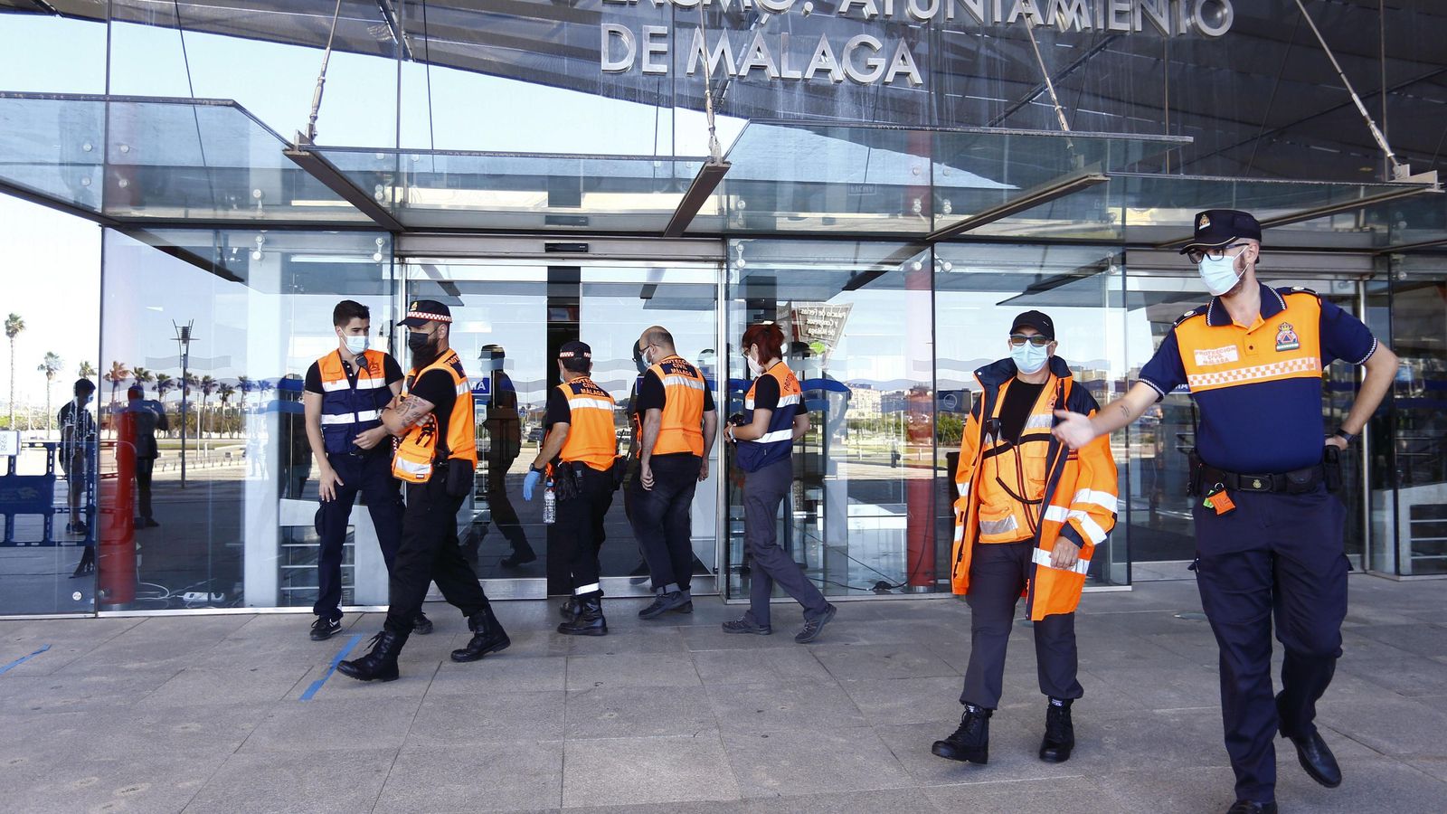 Personal de Protección Civil que colabora de forma altruista con la organización.