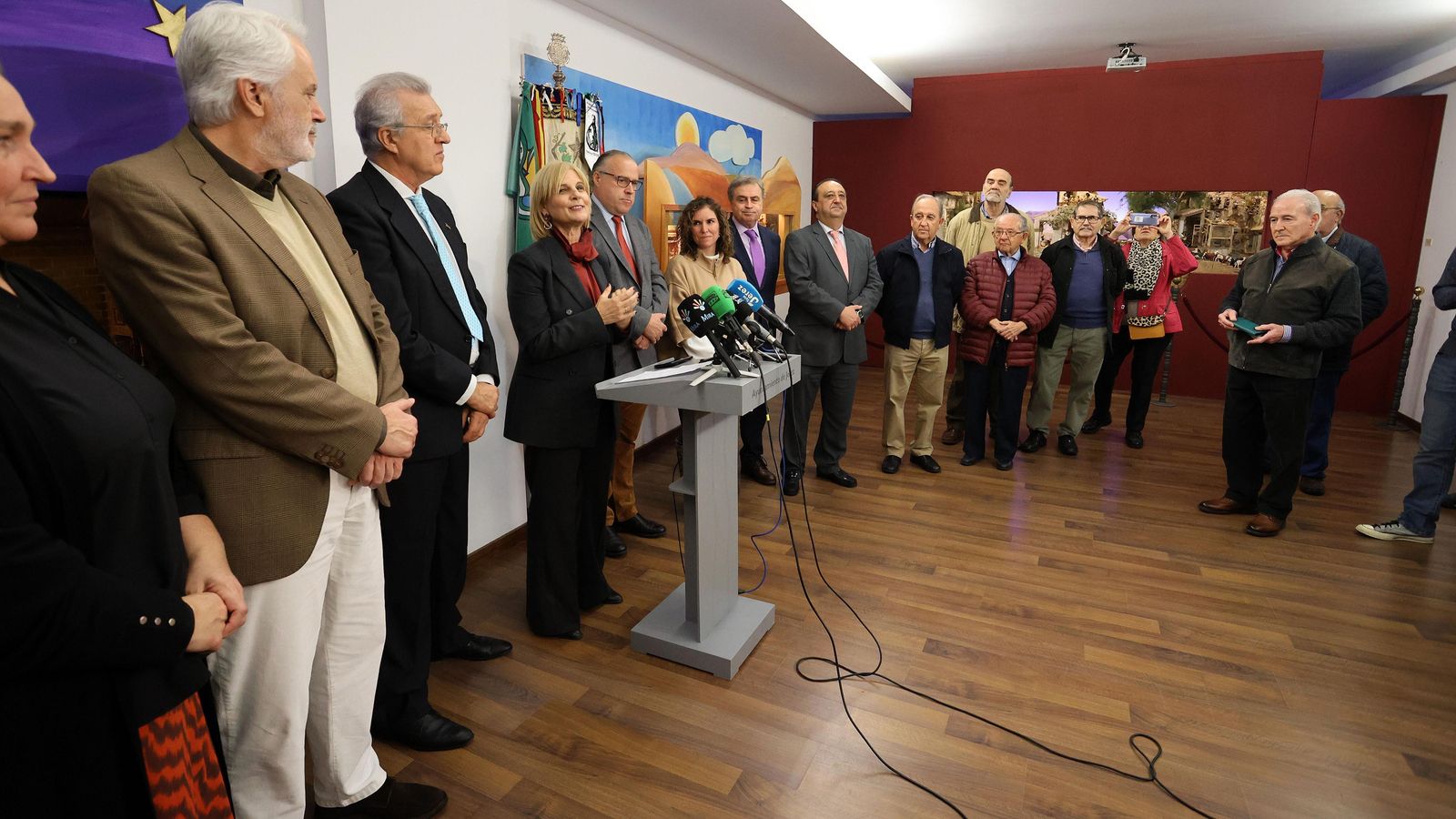 Otro momento de la reapertura del espacio.