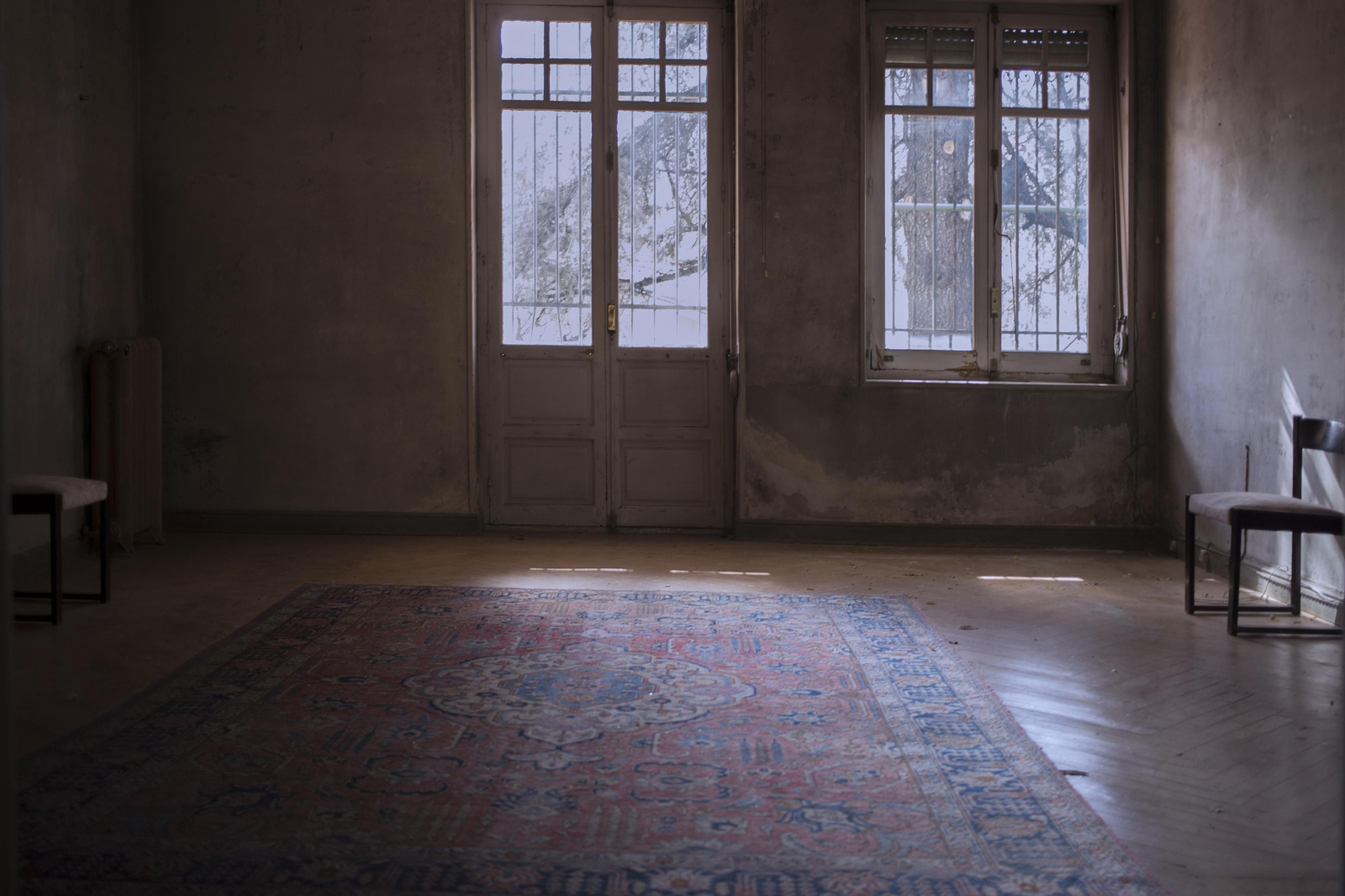 Interior de la casa de Aleixandre en la calle Velintonia de Madrid.