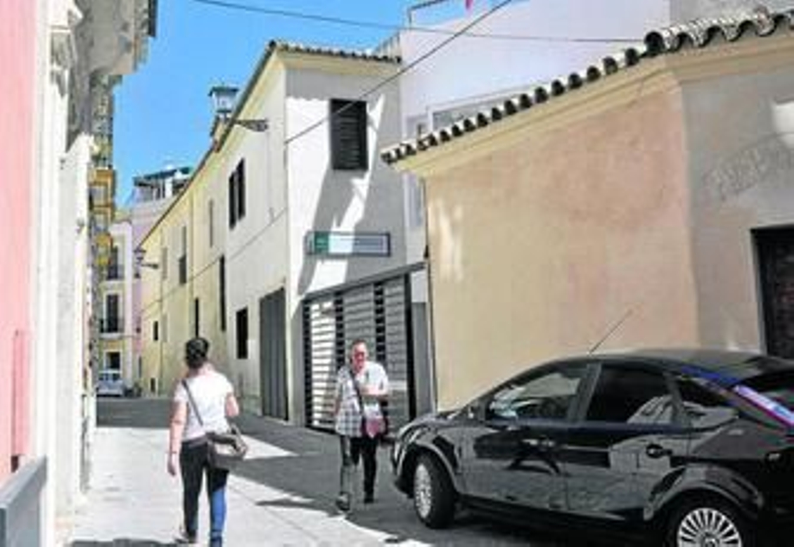 Imagen exterior del actual Centro de Participación Activa para personas mayores, antiguo Hospital de Viejos.