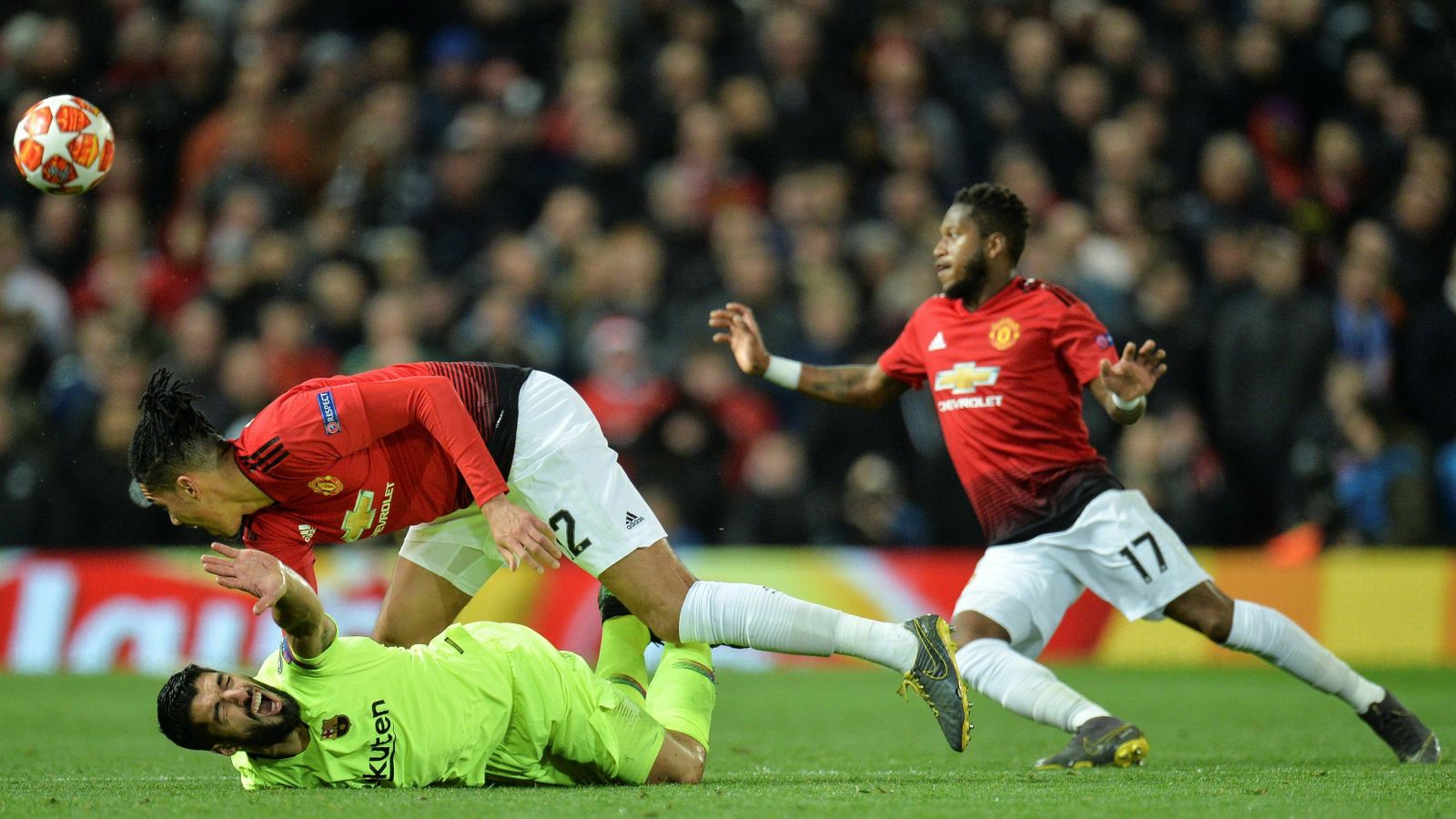 Las imágenes del Manchester United-Barcelona FC