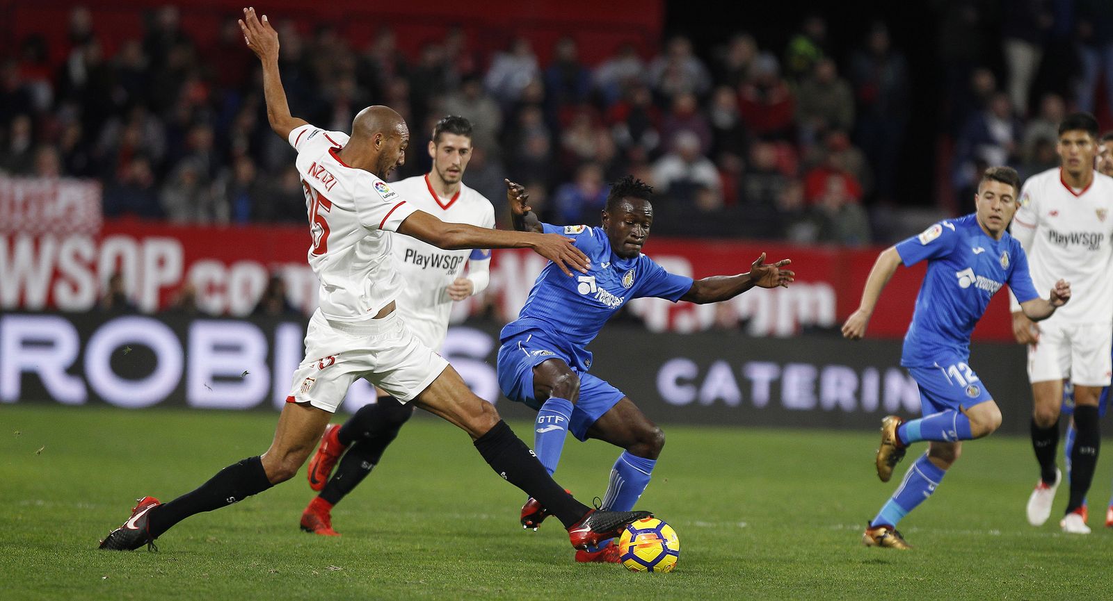 El Sevilla-Getafe en imágenes