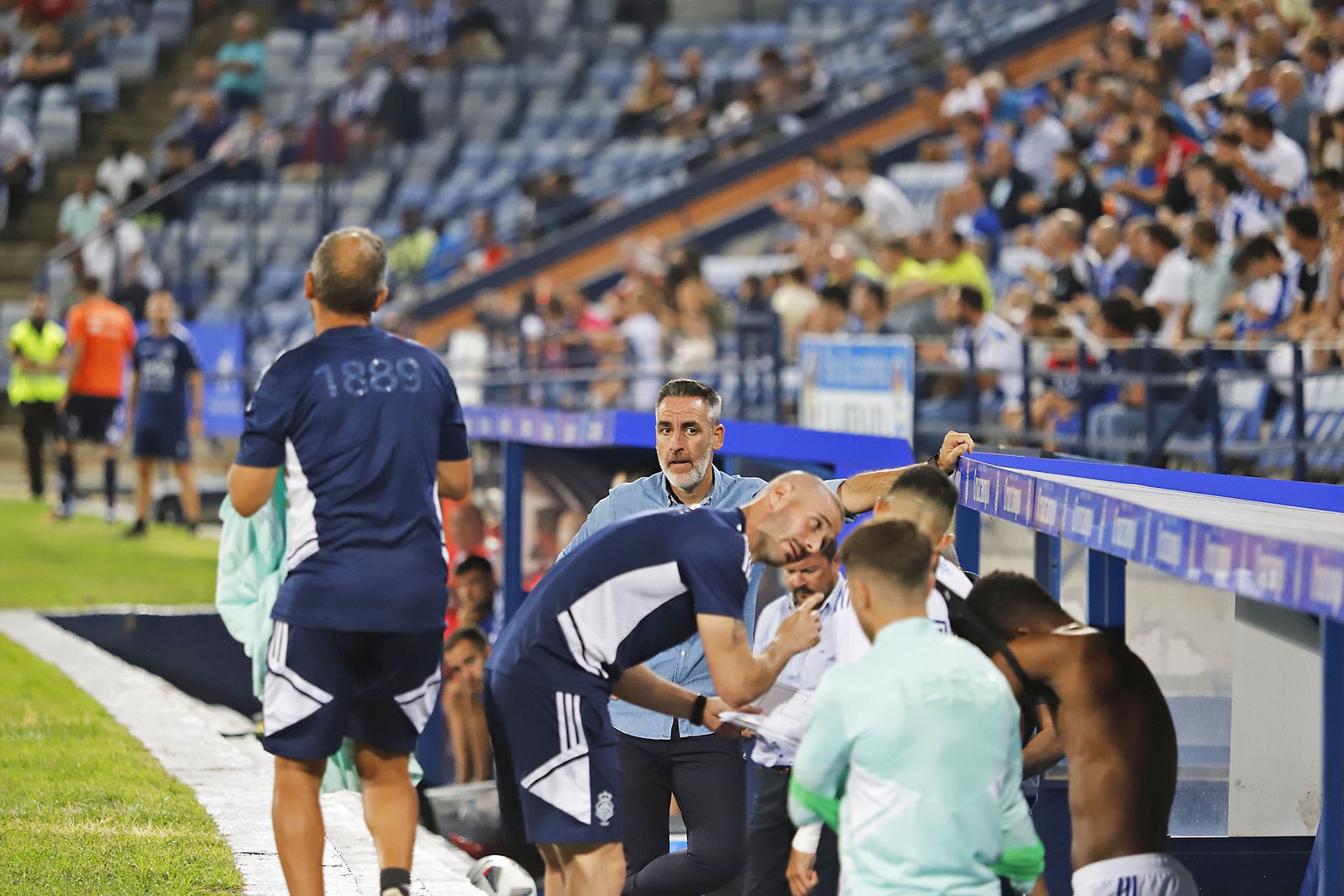 Imágenes del partido entre el Recreativo de Huelva y Yeclano