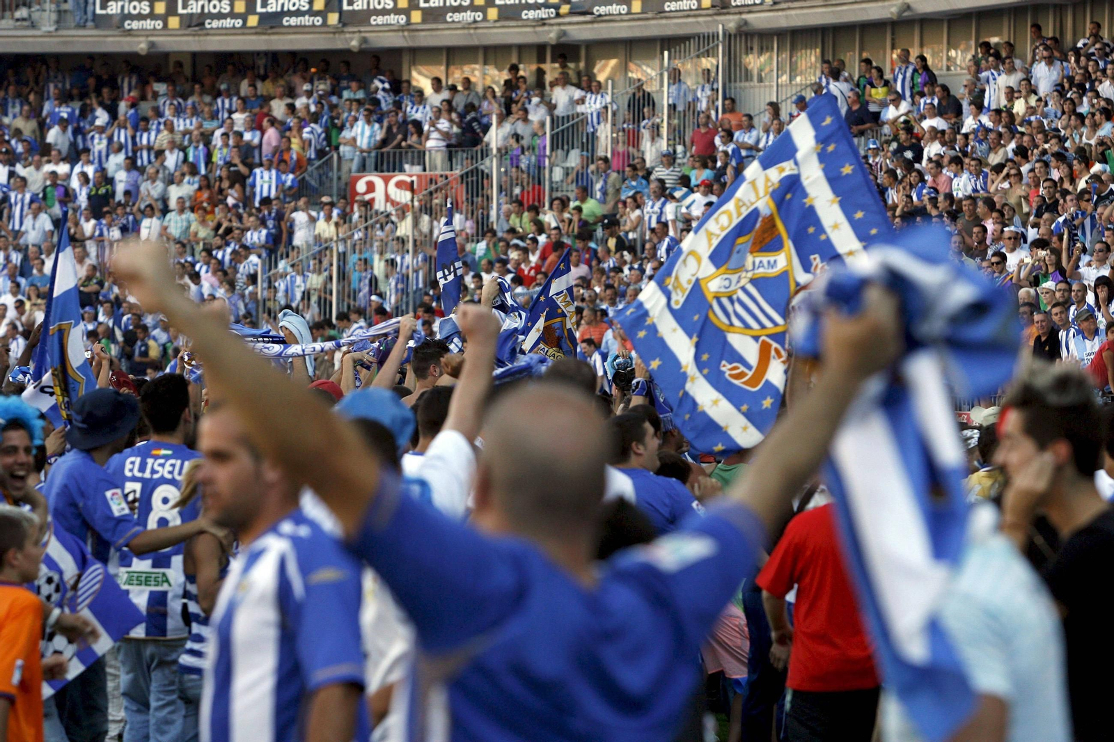 Las fotos del último ascenso del Málaga CF a Primera División