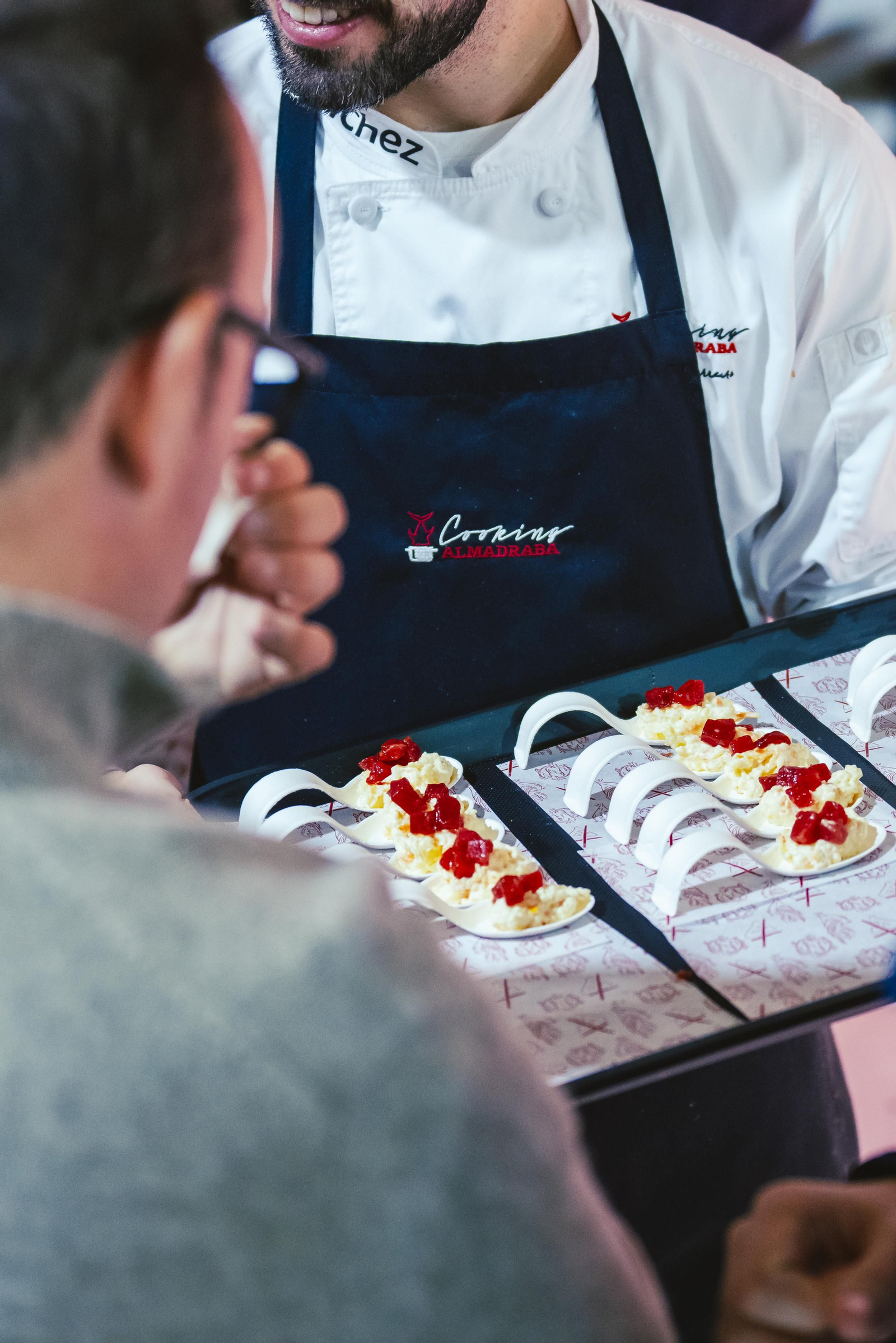 Una de las preparaciones.