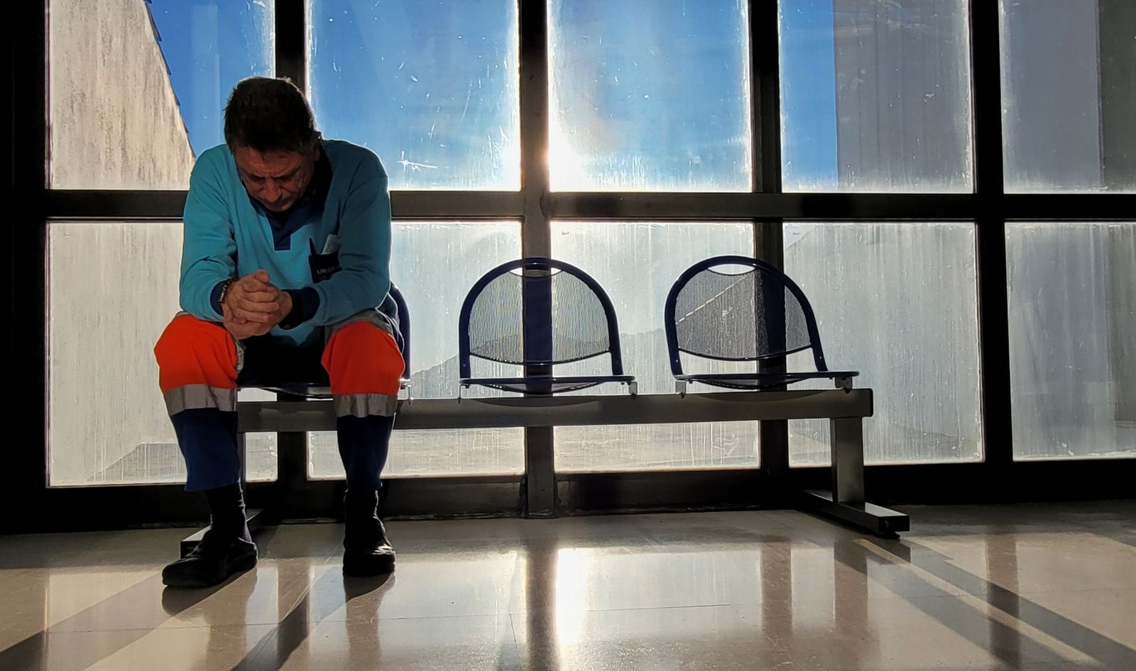 La fotografía de la enfermera cordobesa Inés Calvo.