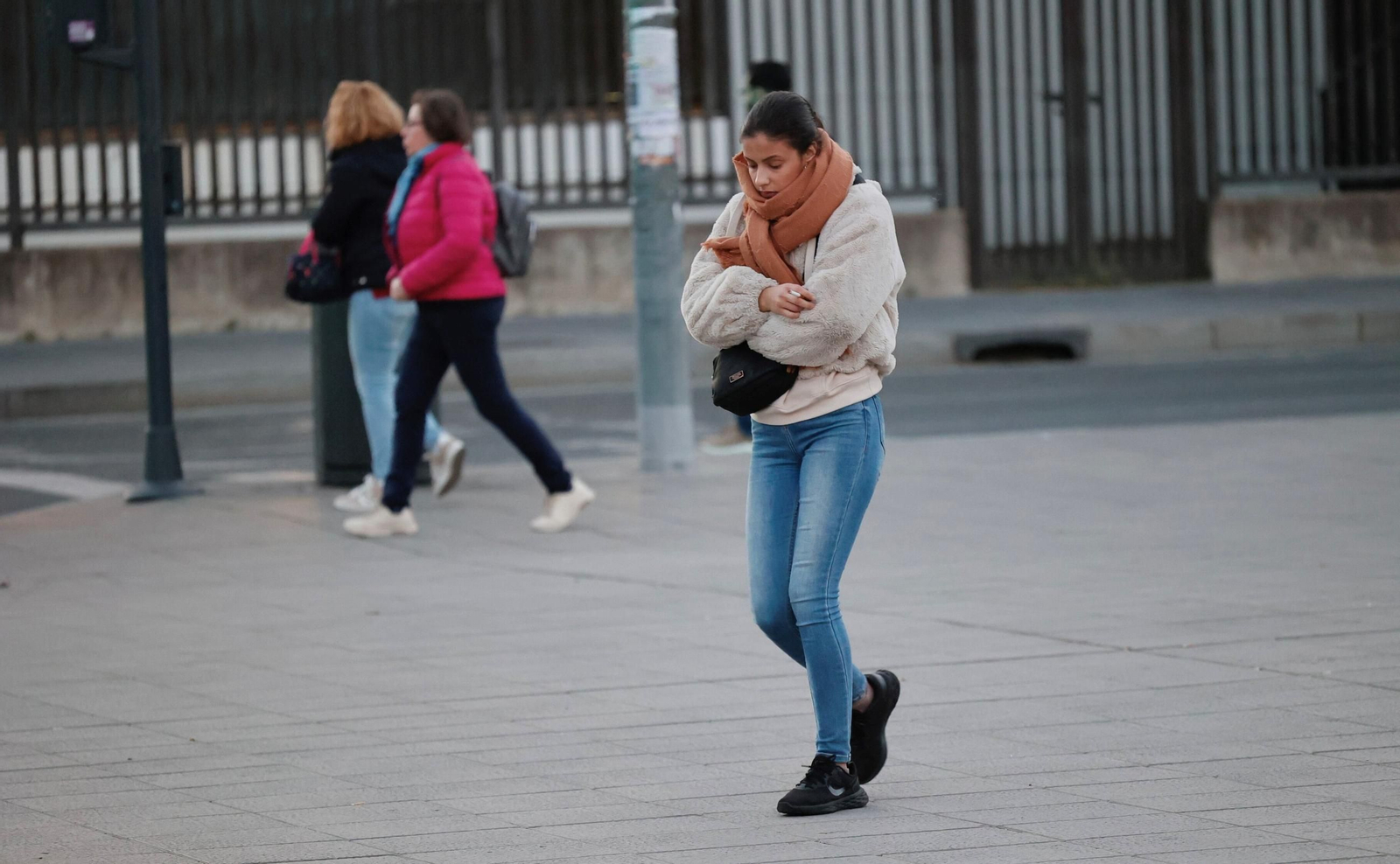 Las imágenes del frío en Sevilla