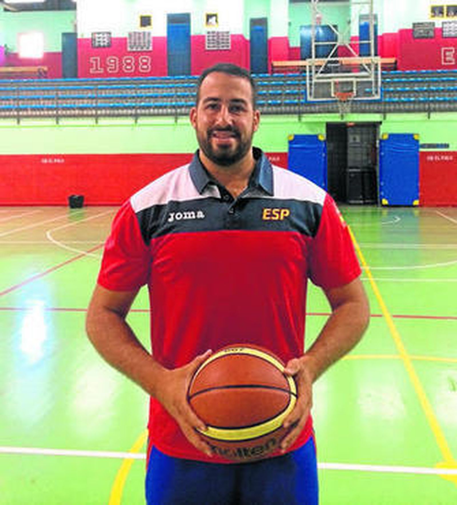 Juan Vasco, en los días previos a viajar hacia Bakú.