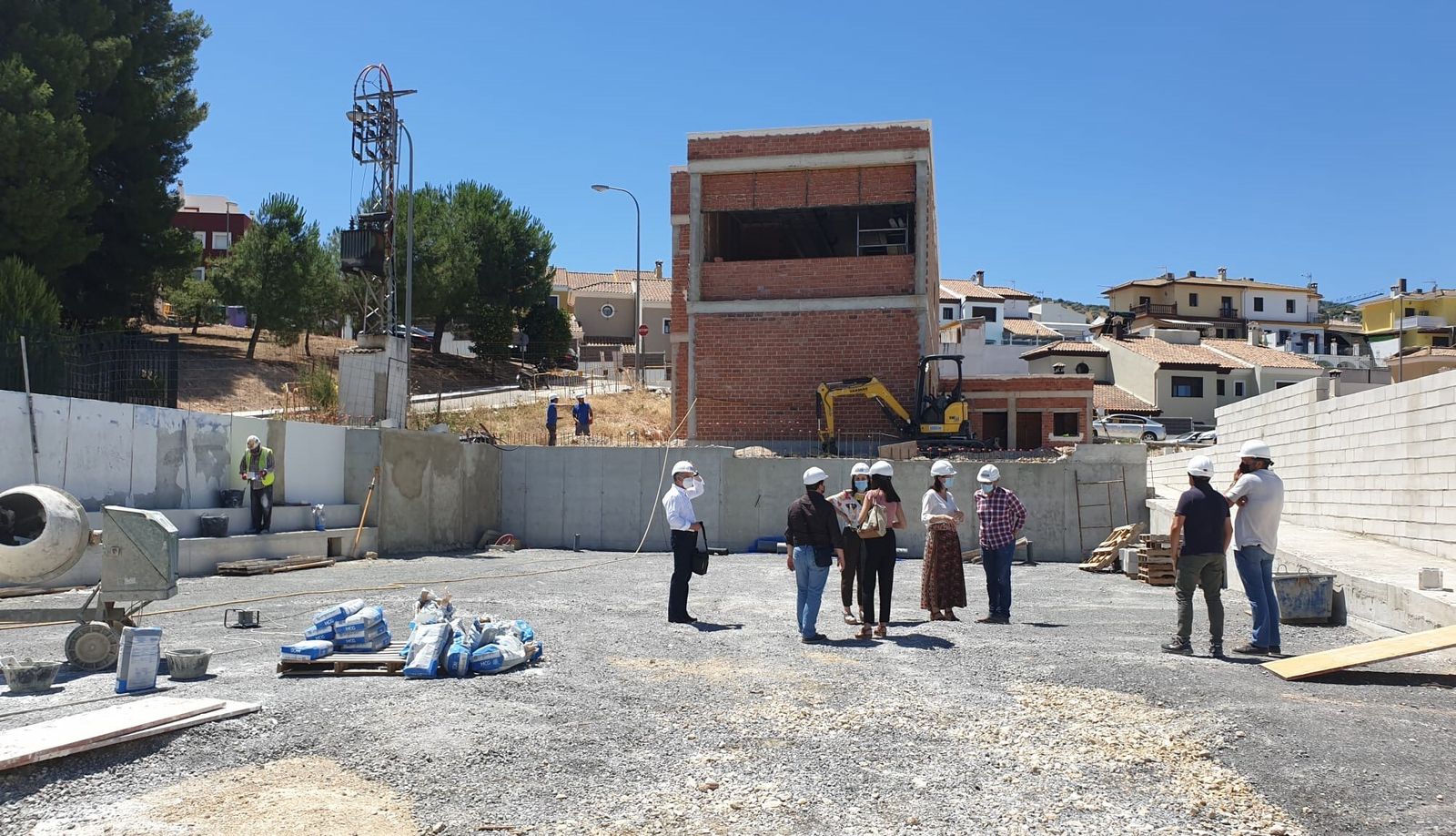 Obras del Centro Polivalente de la Atarazana de Priego de Córdoba.