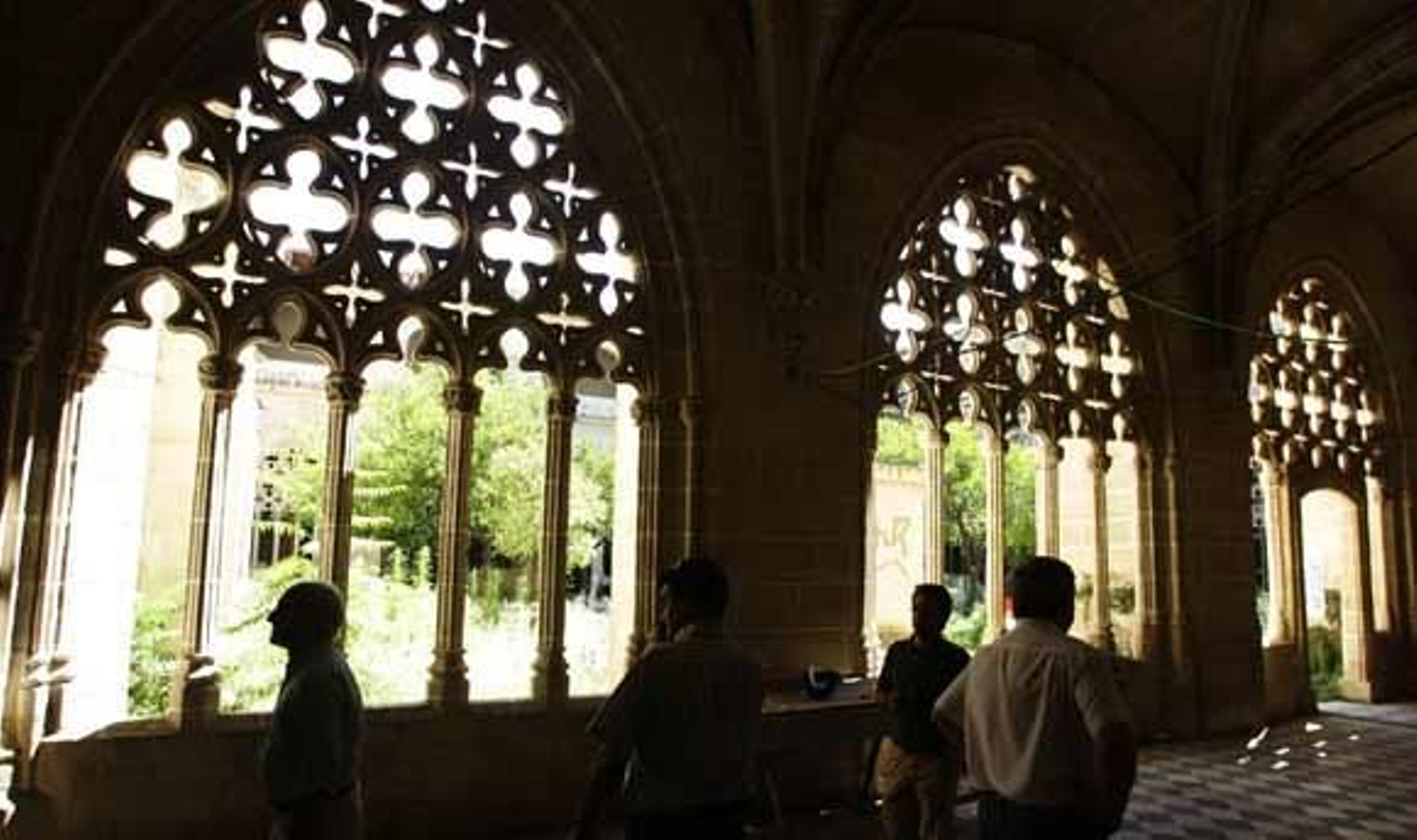 Tras su cierre en 1999, el conjunto monumental se ha visto beneficiado por las subvenciones del 'Plan E' de 2009 y 2010

Foto: Pascual