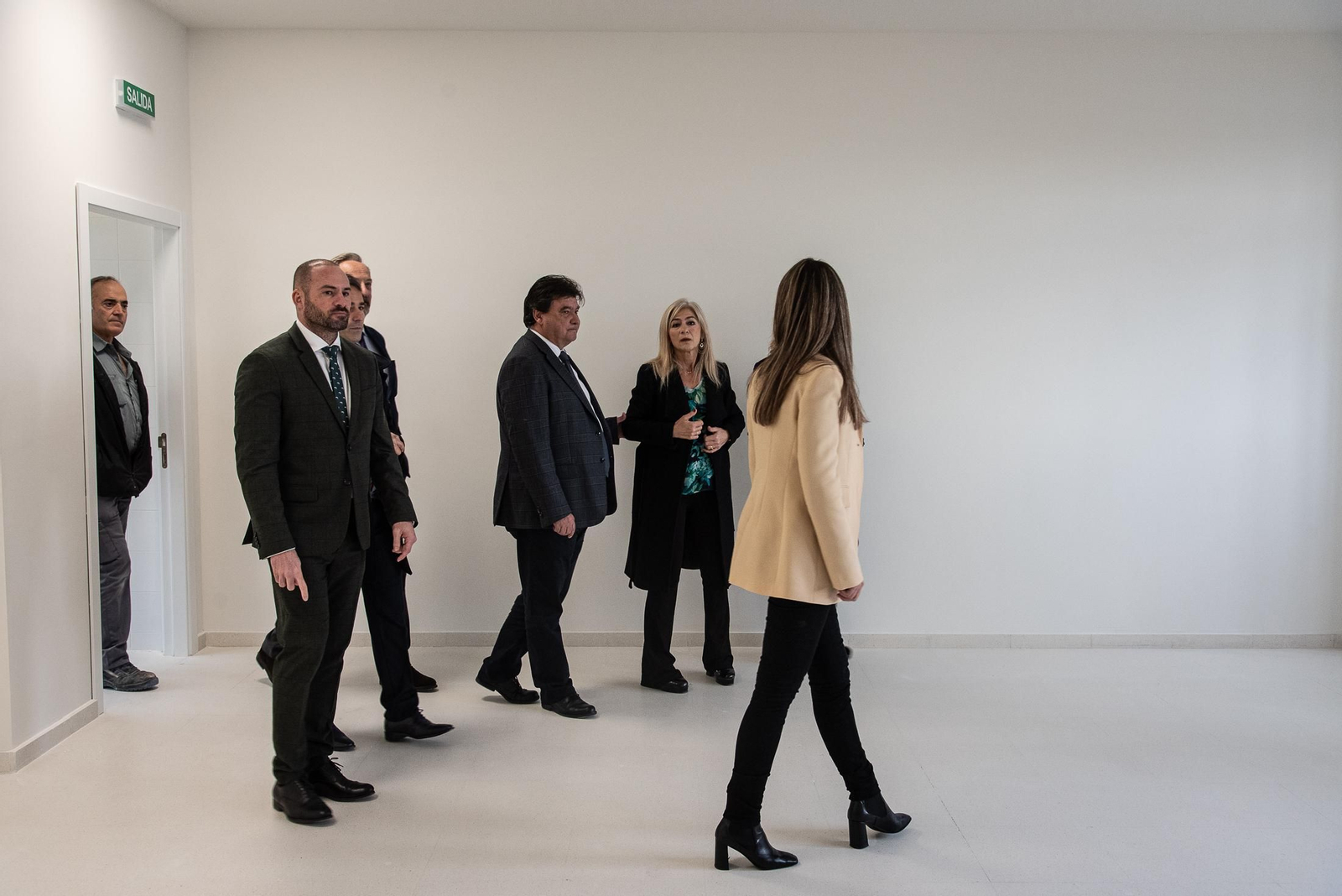Imágenes de la visita de la Consejera de Desarrollo Educativo y Formación Profesional al nuevo colegio del Ensanche