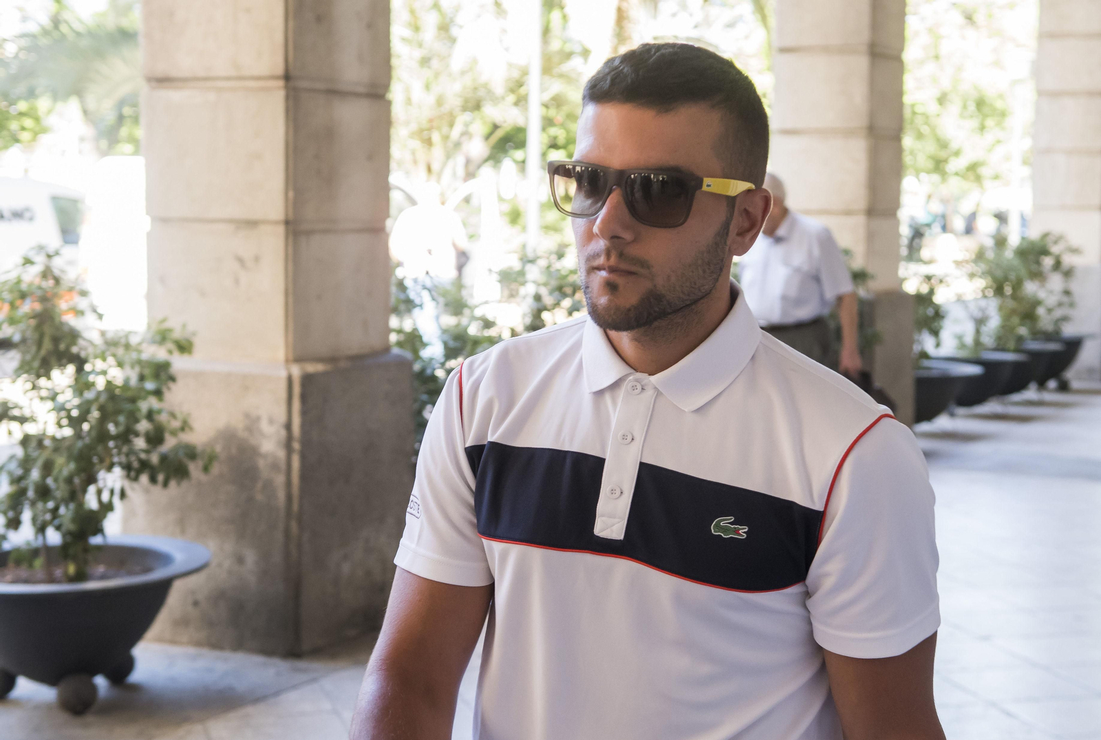 Ángel Boza, en los juzgados de Sevilla.