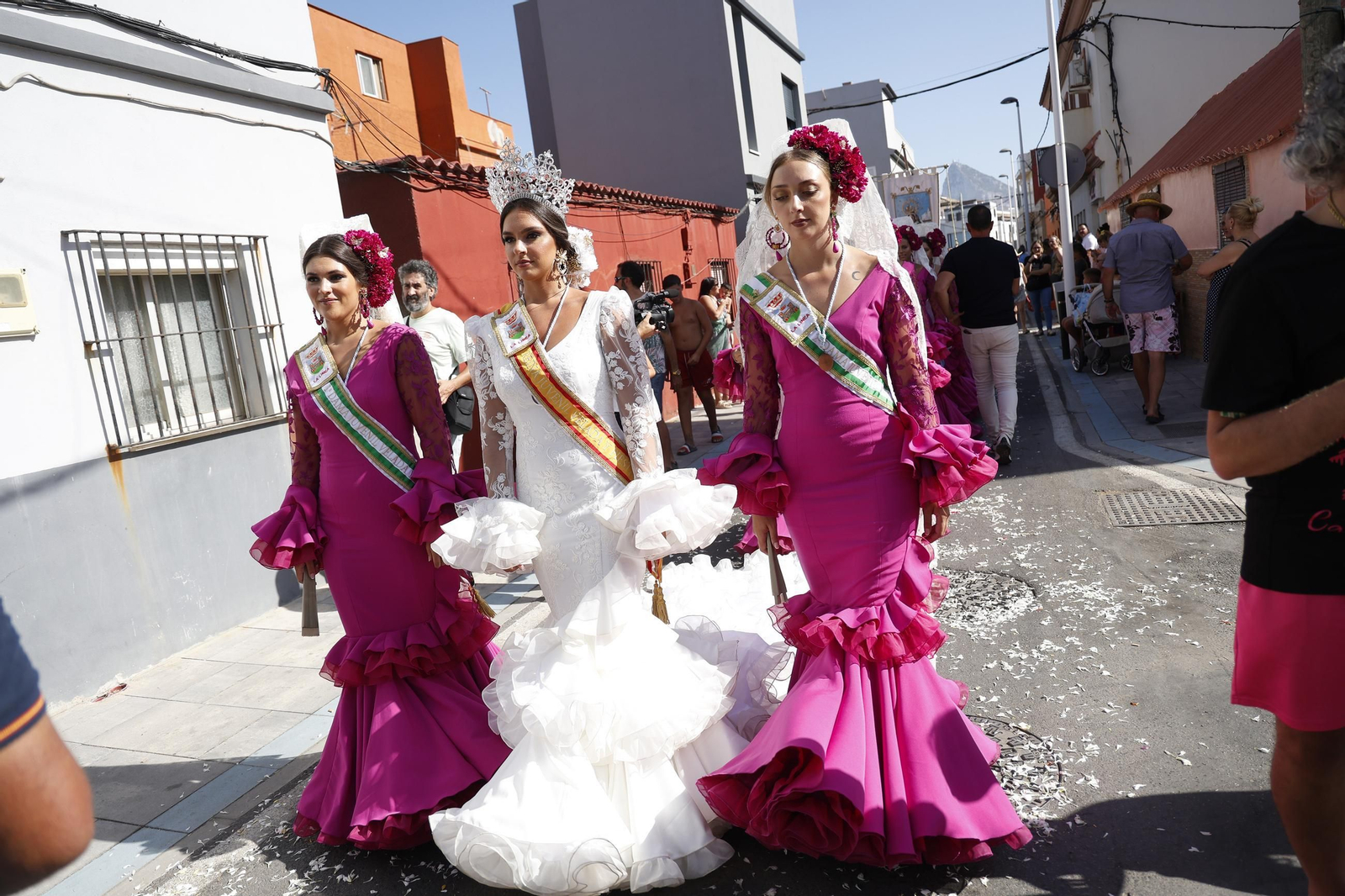 Fotos de la procesión de la Virgen del Carmen en La Línea