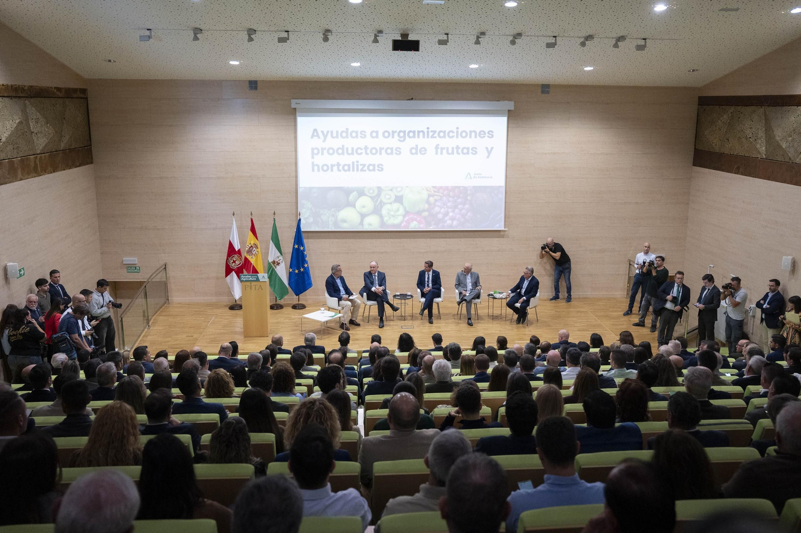 Las imágenes de las ayudas a productores de frutas y hortalizas