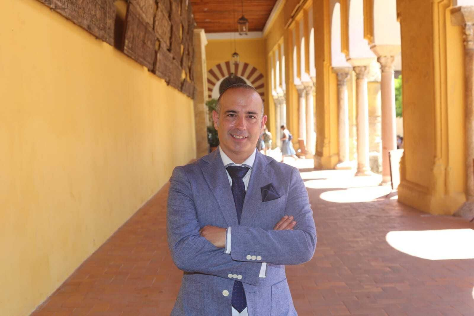 Jesús Andrades, en una imagen tomada hace unos días en Córdoba, con motivo de la presentación del cartel de Feria.