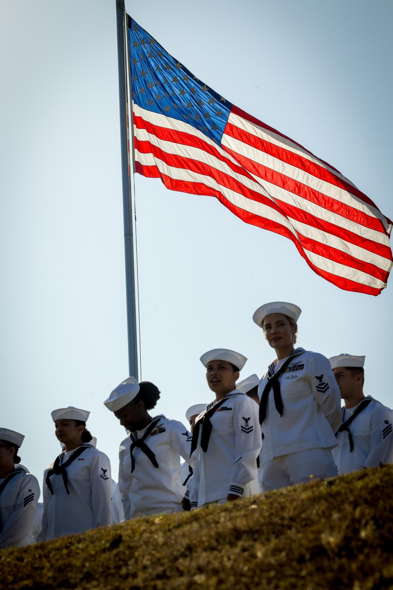 Las imágenes de la ceremonia de cambio de mando de EEUU en la Base de Rota
