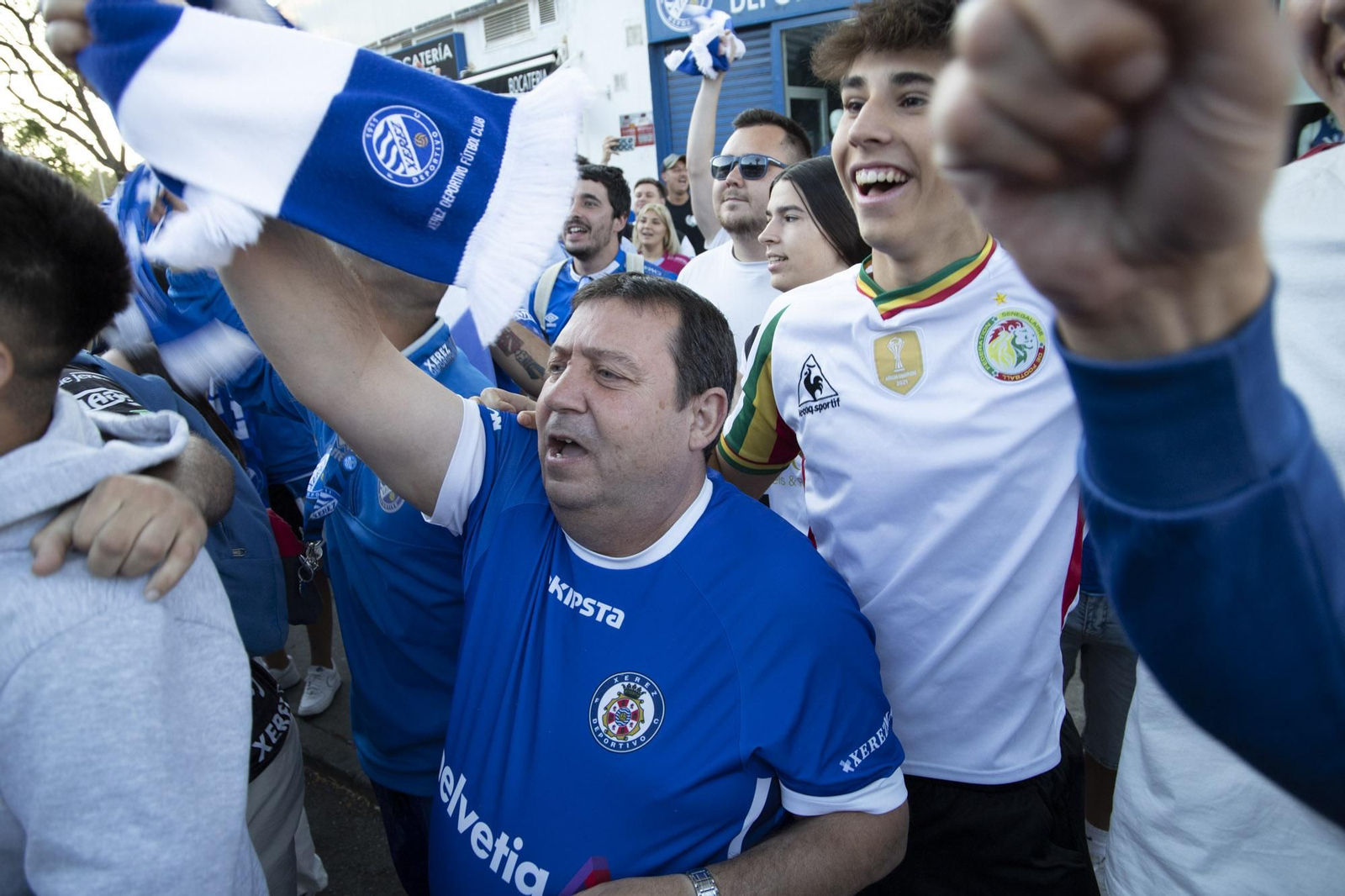 Así ha recibido la afición del Xerez DFC al equipo tras el ascenso