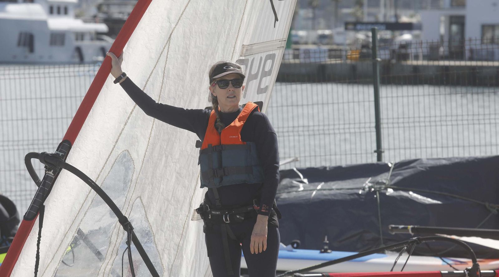 Las fotos de la primera jornada de la Copa de Andalucía de la clase windsurfer en La Línea