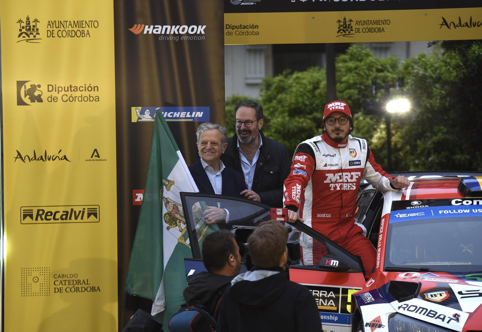 Las mejores fotos de la ceremonia de salida del Rallye Sierra Morena 2025