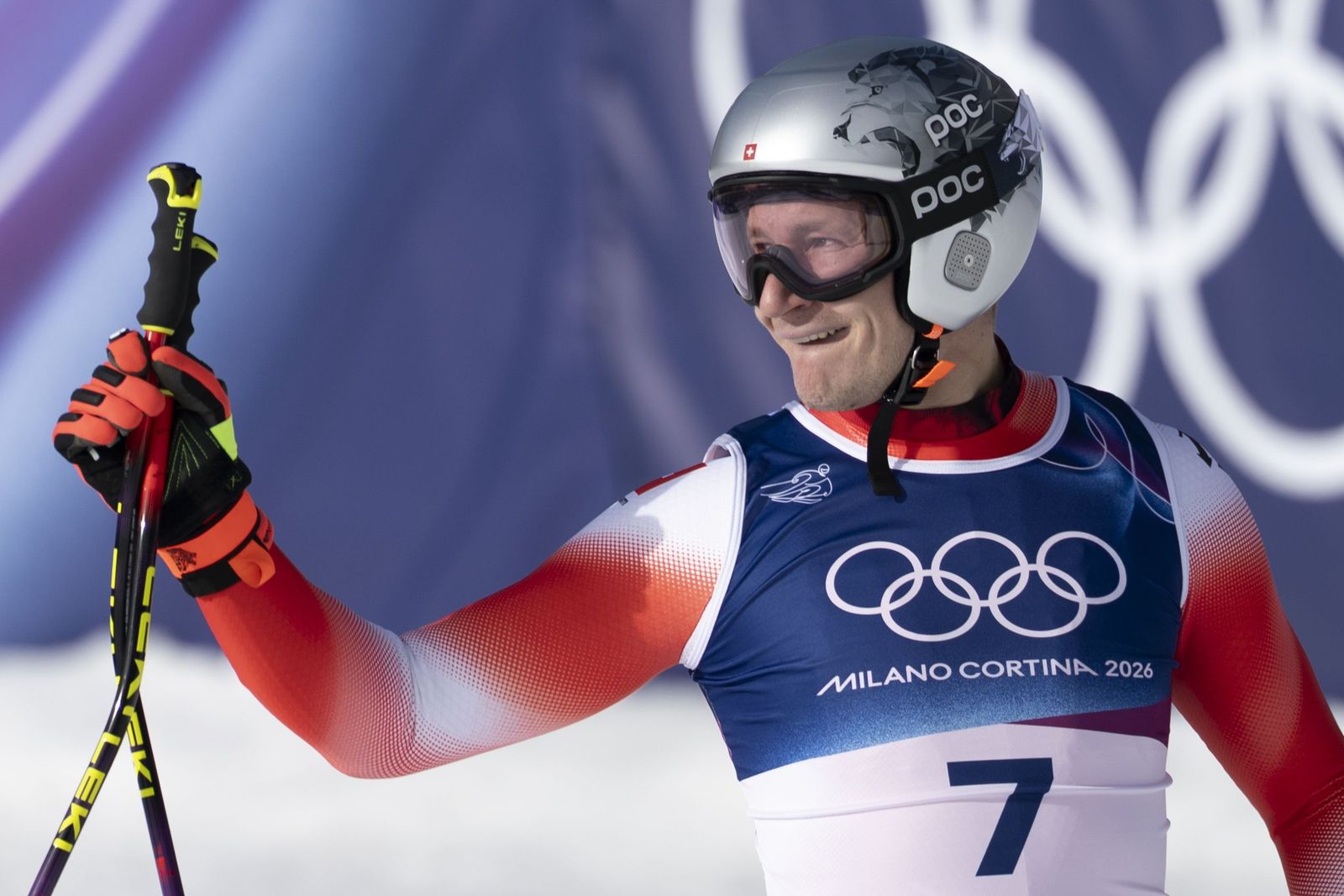 Las espectaculares fotos del descenso masculino en los Juegos Olímpicos de invierno