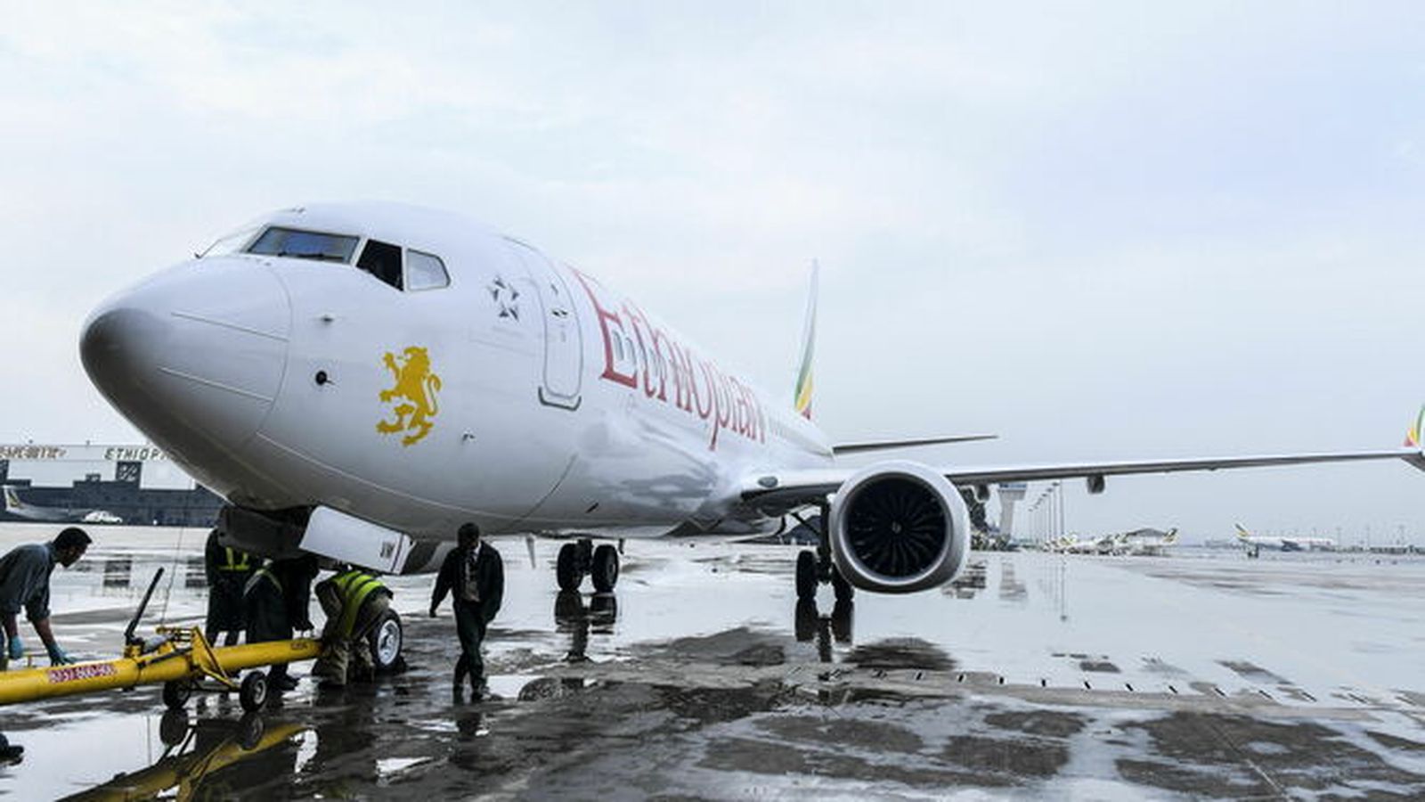 Avión de Ethiopian Airline