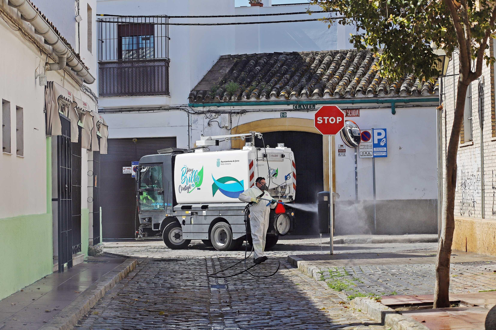 Coronavirus en Jerez, imágenes del viernes 3 de abril