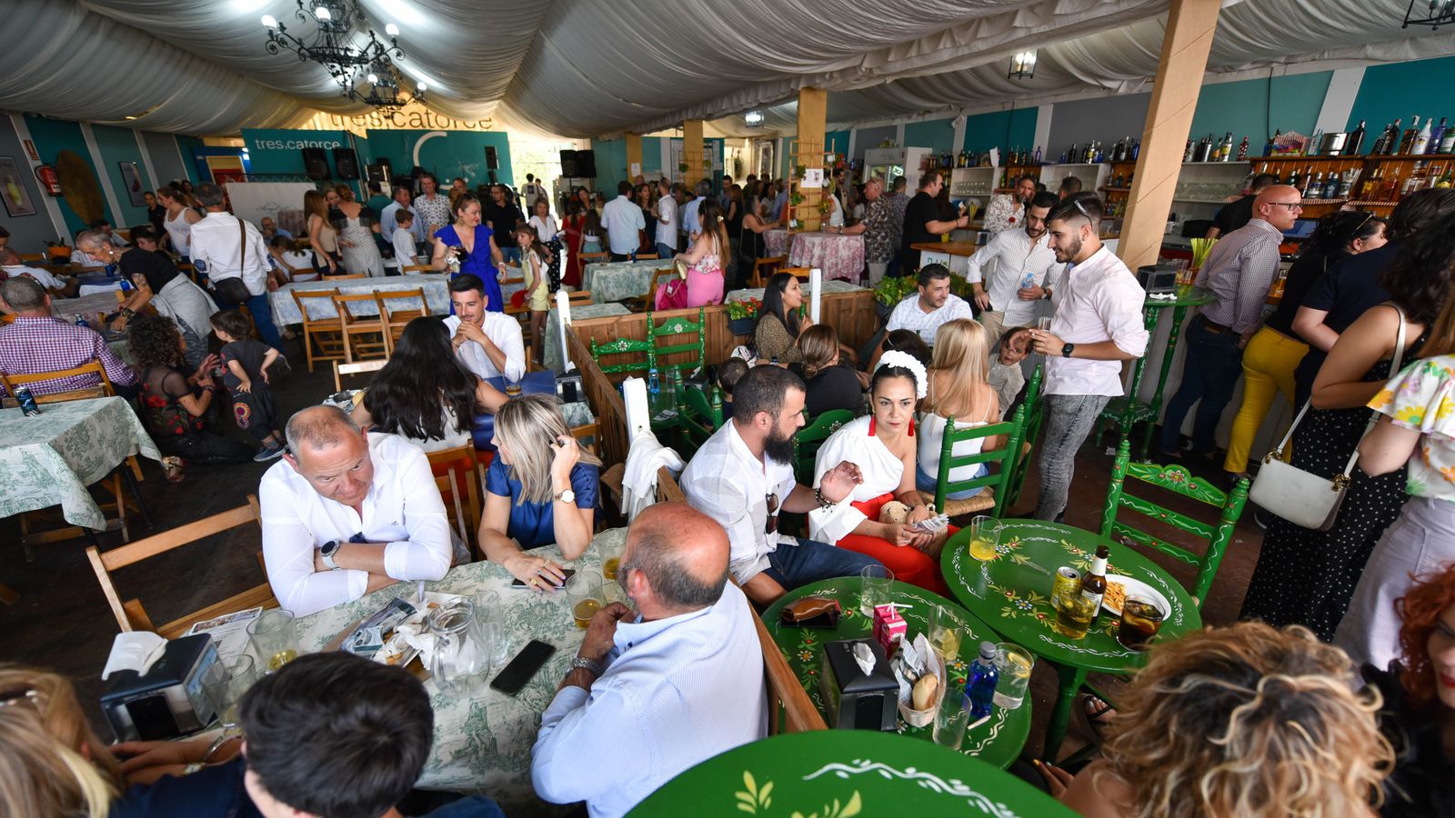 Búscate en las fotos del sábado en la Feria de Los Barrios 2023