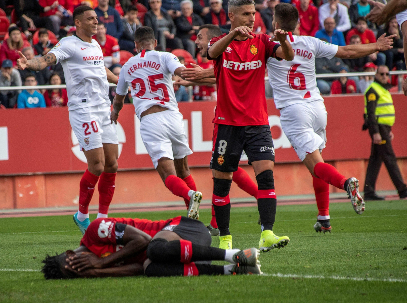 Las imágenes del Mallorca-Sevilla FC