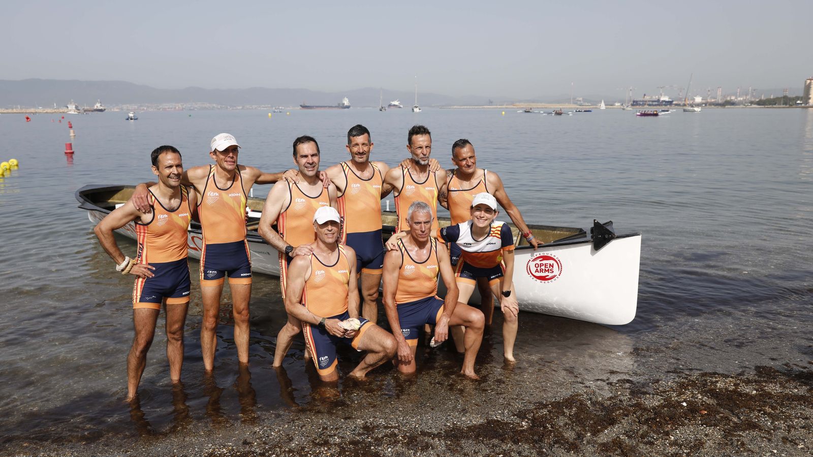 Las fotos de la tercera jornada del Campeonato de España de Remo en banco fijo, en La Línea