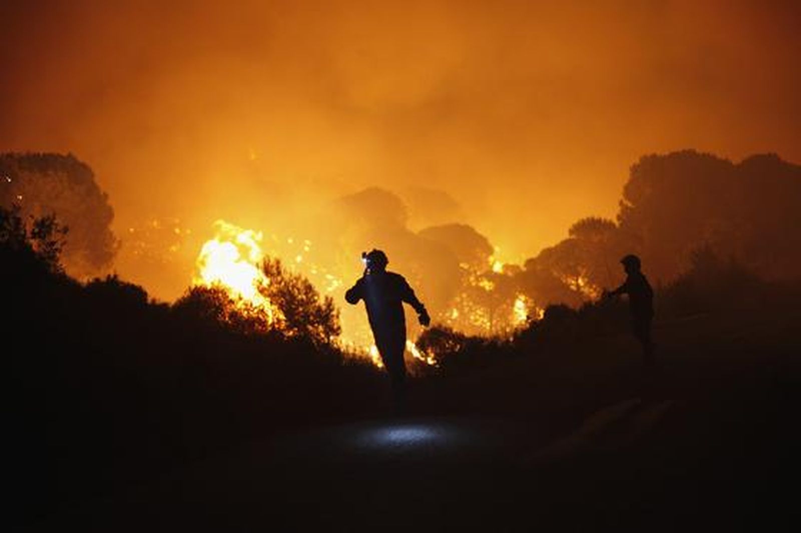 Imágenes del incendio de la Costa del Sol

Foto: EFE/ Reuters/ Lectores