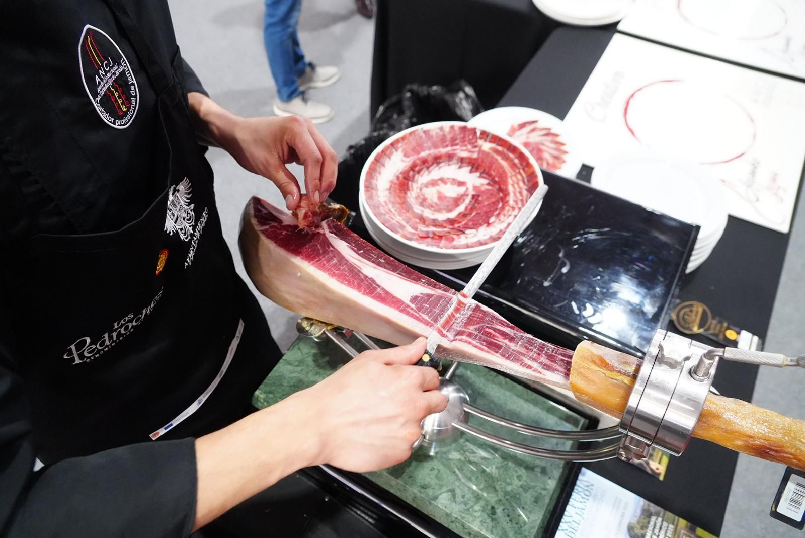 El último día de la Feria del Jamón 100% Ibérico de Los Pedroches