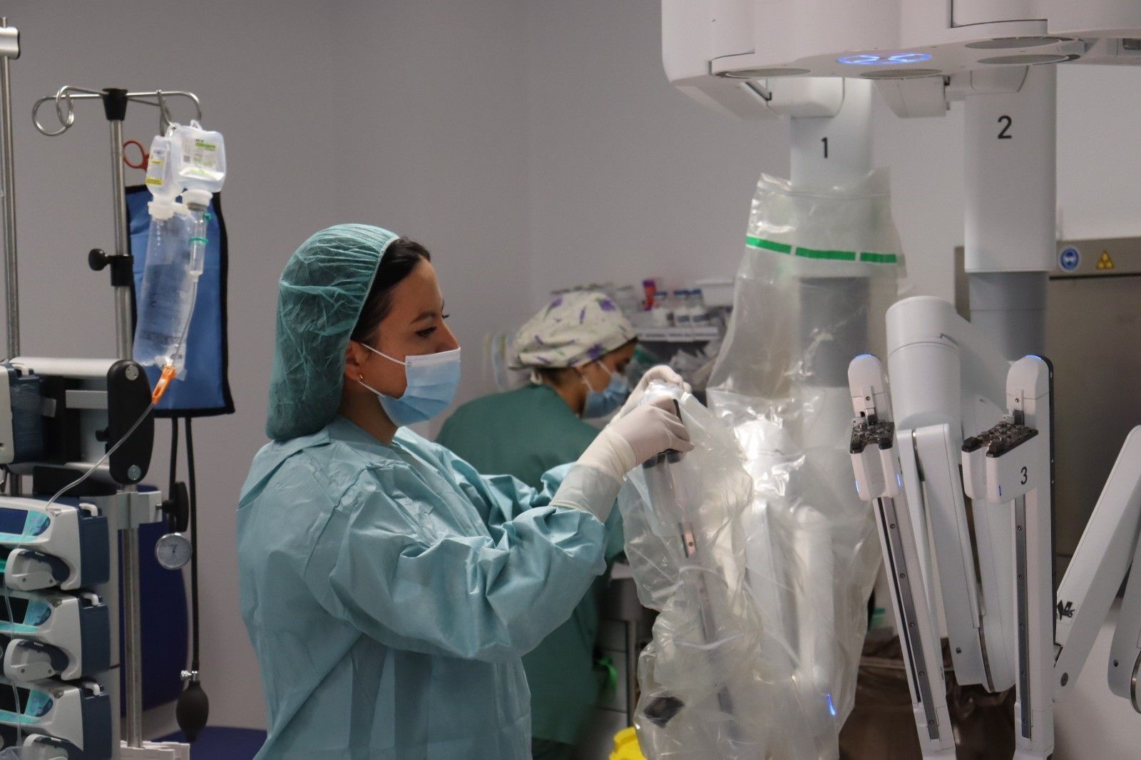 Sanitarias en el  Virgen  de  las  Nieves