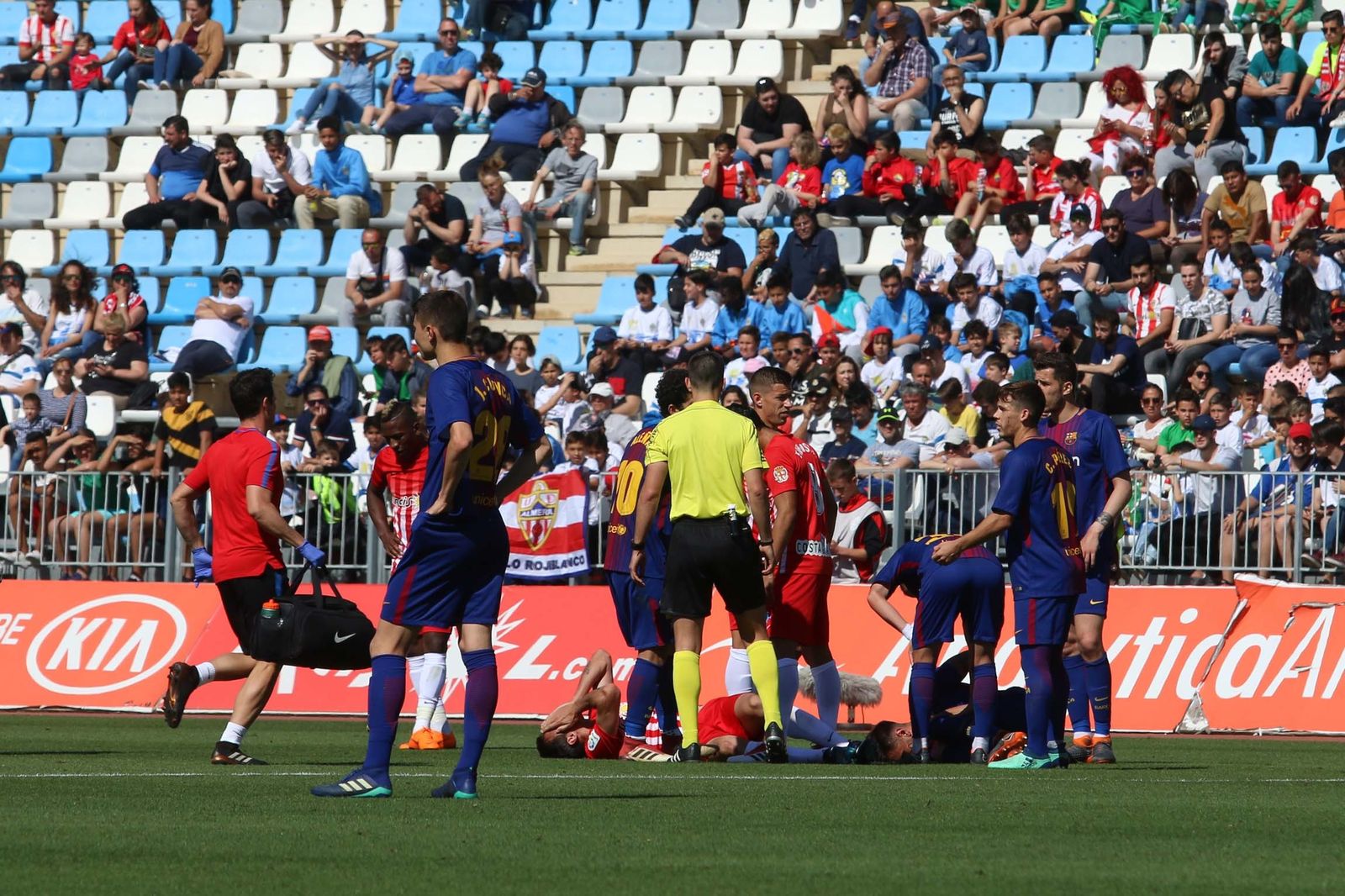 El UD Almería-Barça B, en imágenes