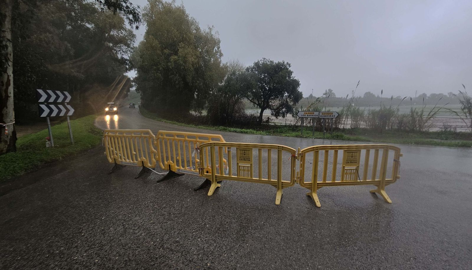 Fotos de las inundaciones y efectos de la borrasca Francis en Los Barrios, Tesorillo y Jimena
