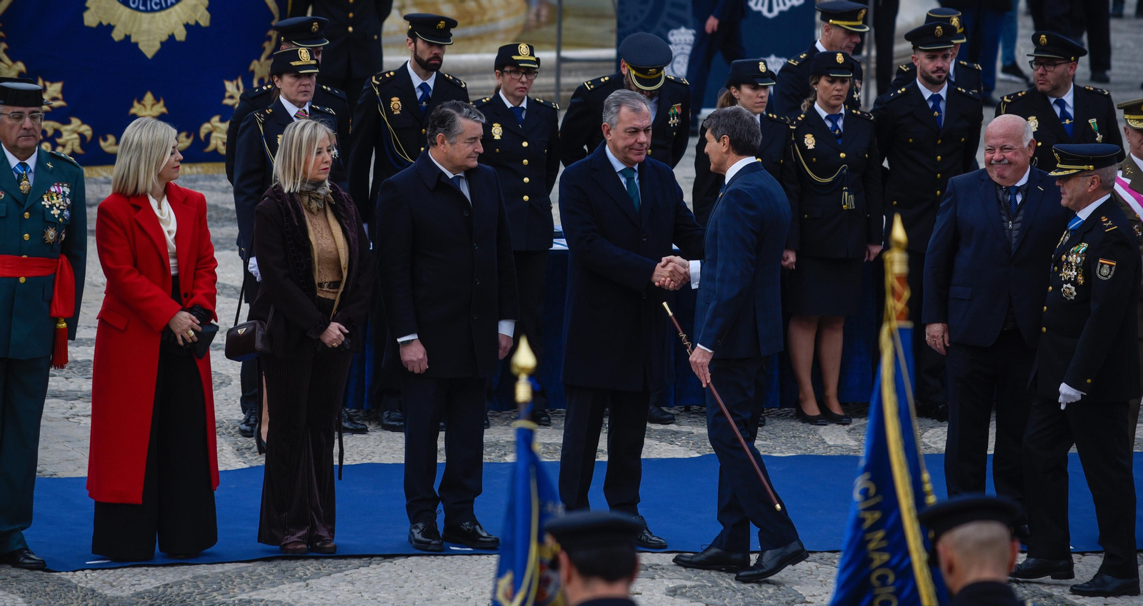 Acto de celebración del Bicentenario de la Policía Nacional en Sevilla